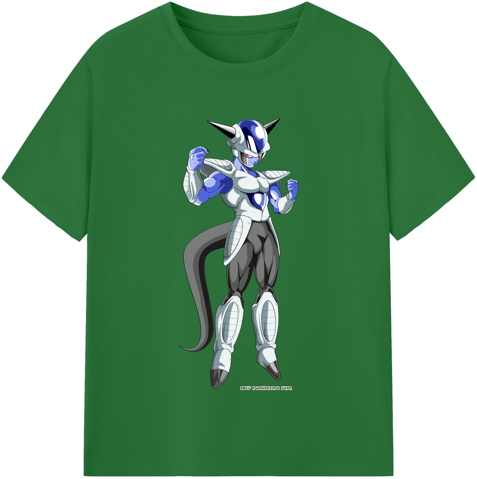 （画像用） ドラゴンボール フリーザ DRAGON BALL Frieza 綿100％半袖Tシャツ（フロントプリント）