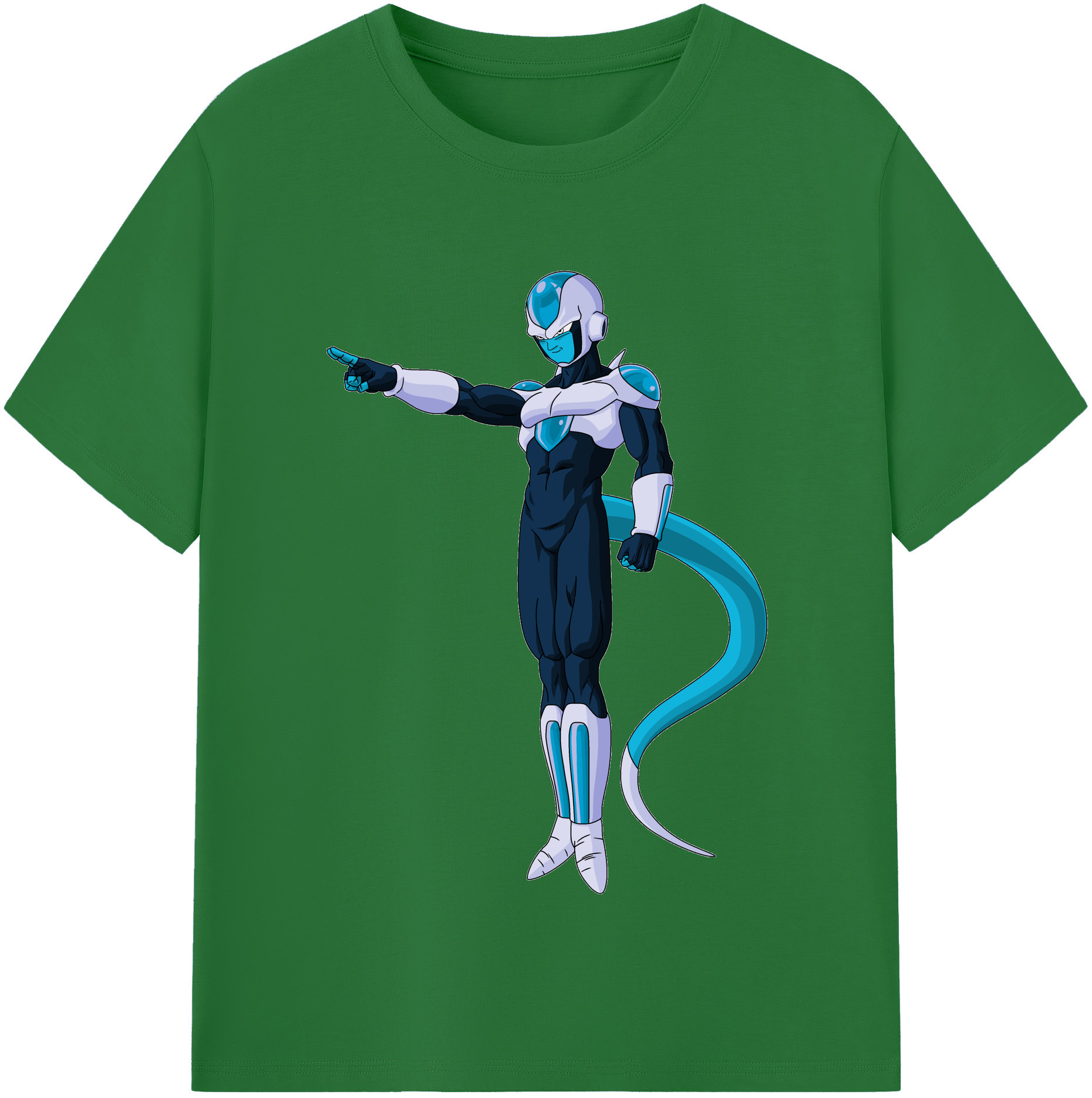 （画像用） ドラゴンボール フリーザ DRAGON BALL Frieza 綿100％半袖Tシャツ（フロントプリント）
