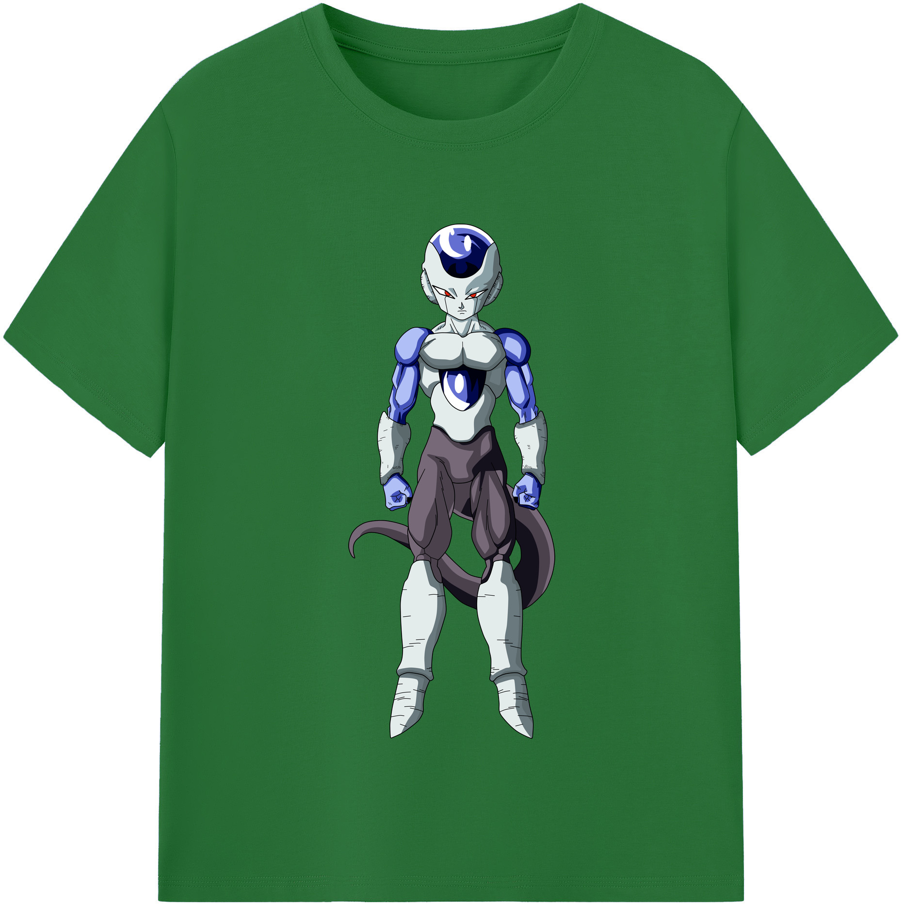 （画像用） ドラゴンボール フリーザ DRAGON BALL Frieza 綿100％半袖Tシャツ（フロントプリント）