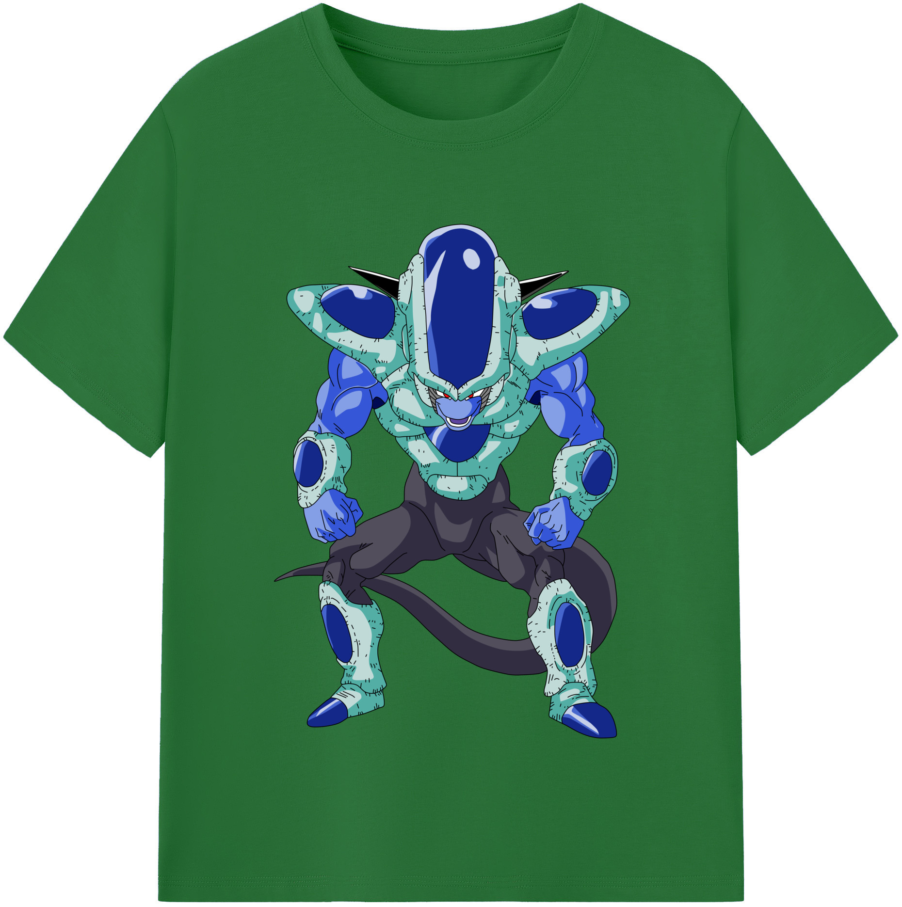 （画像用） ドラゴンボール フリーザ DRAGON BALL Frieza 綿100％半袖Tシャツ（フロントプリント）