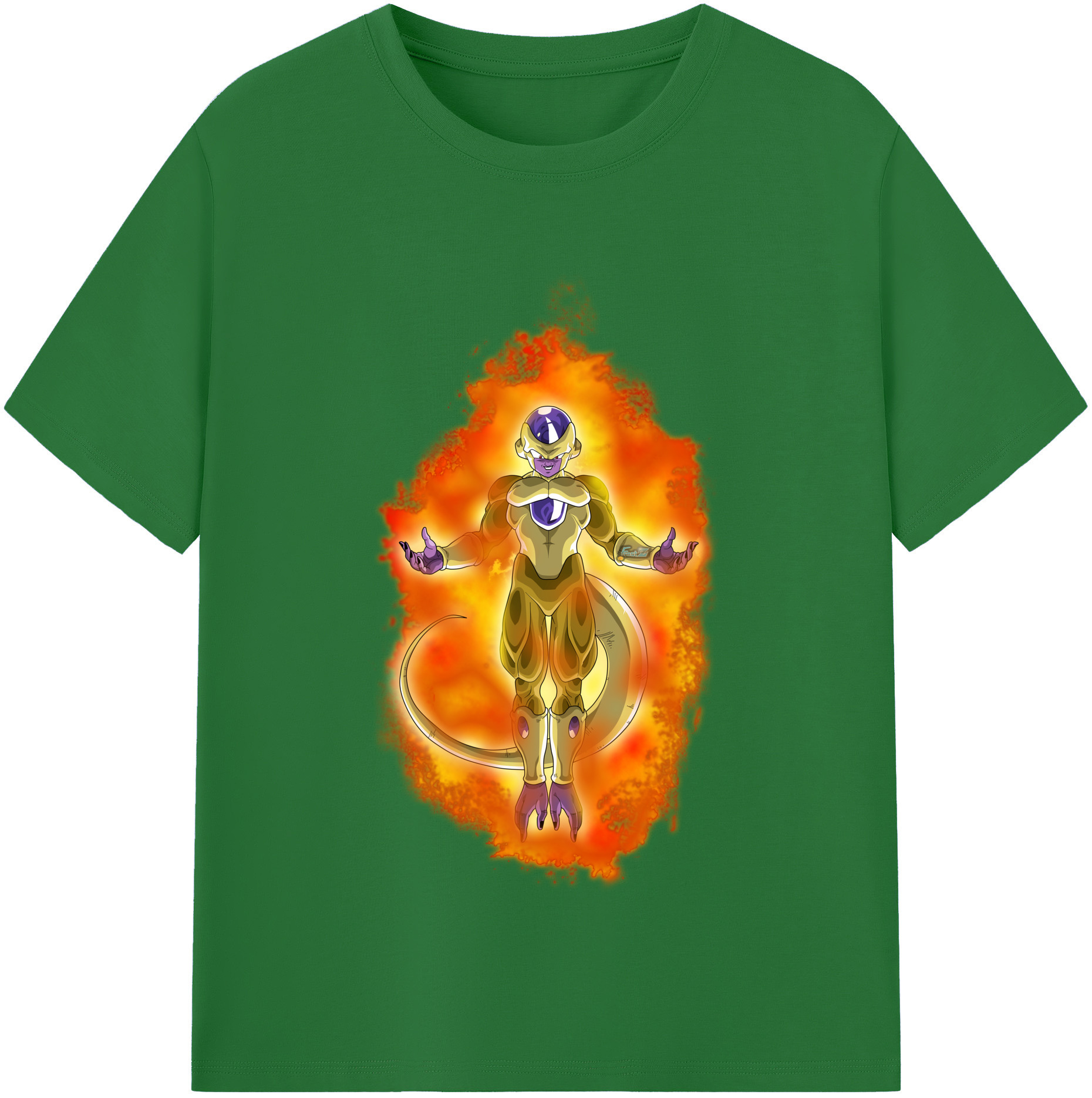 （画像用） ドラゴンボール フリーザ DRAGON BALL Frieza 綿100％半袖Tシャツ（フロントプリント）