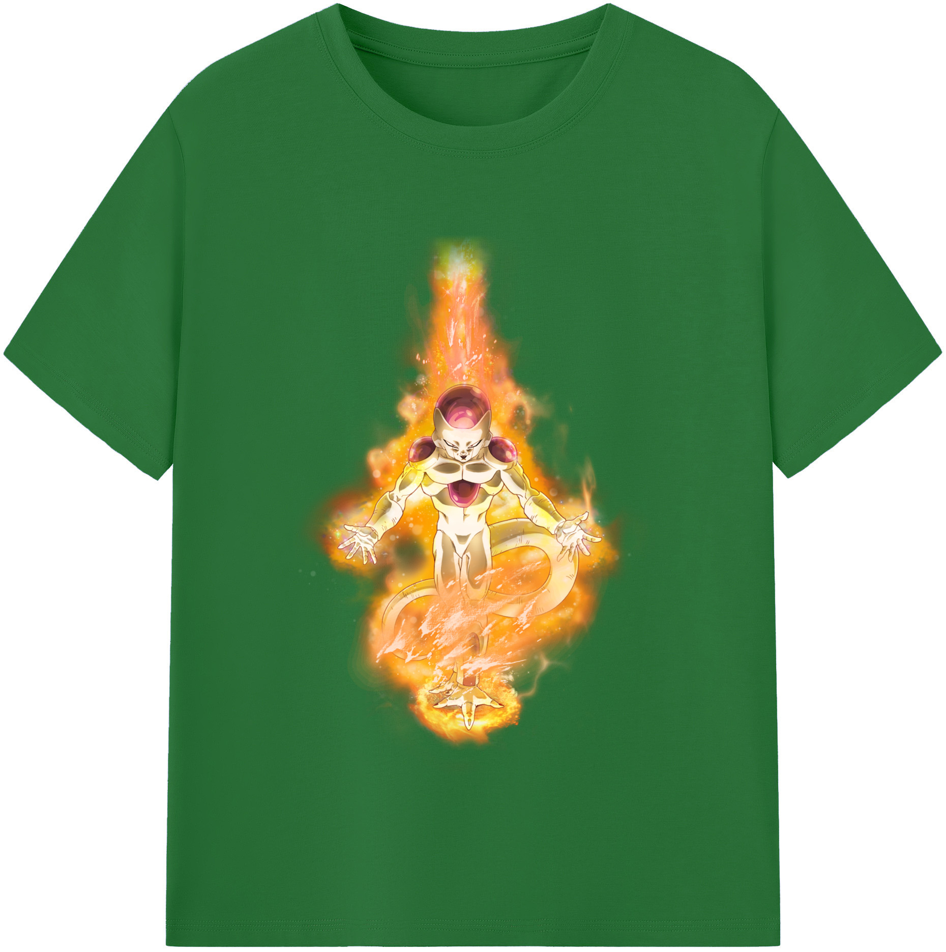 （画像用） ドラゴンボール フリーザ DRAGON BALL Frieza 綿100％半袖Tシャツ（フロントプリント）
