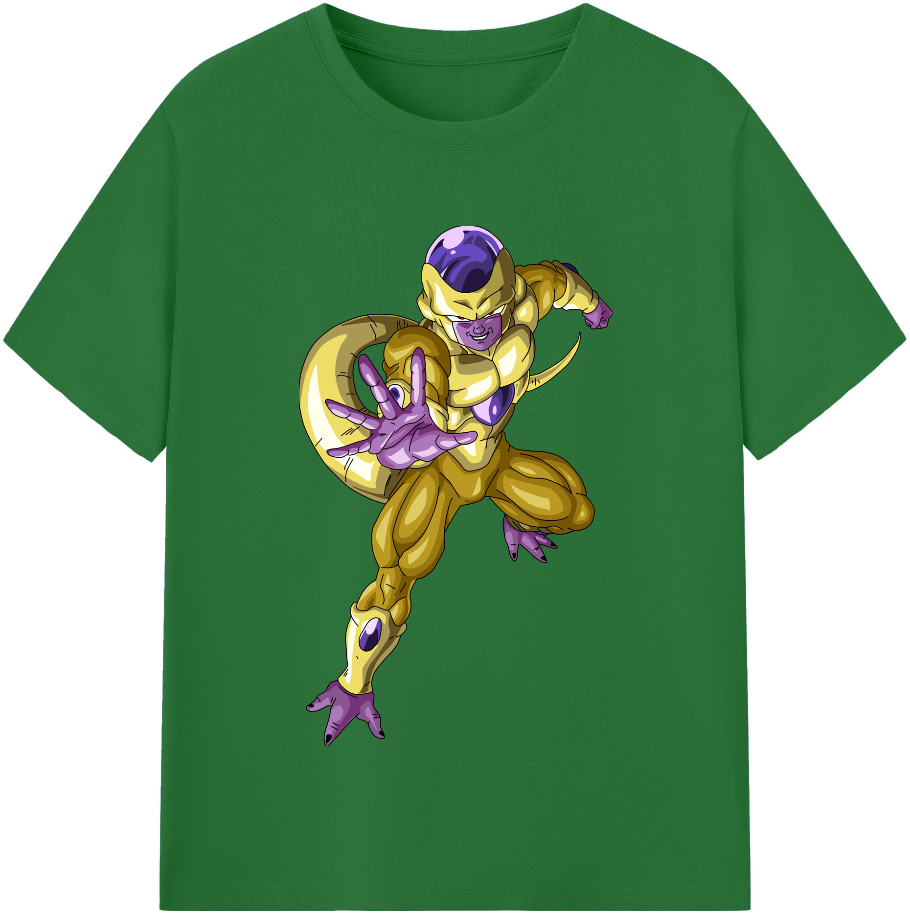 （画像用） ドラゴンボール フリーザ DRAGON BALL Frieza 綿100％半袖Tシャツ（フロントプリント）