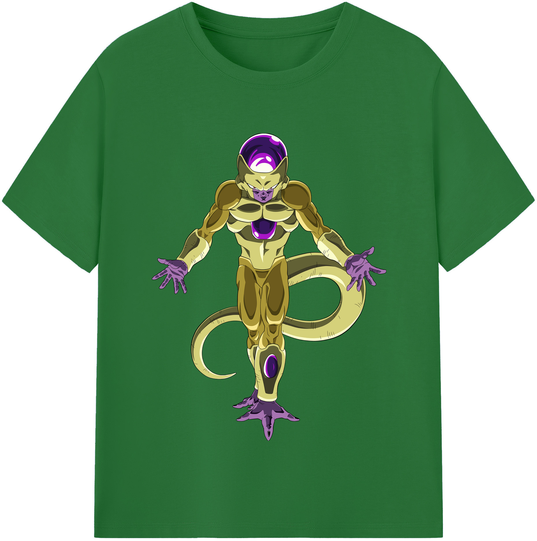 （画像用） ドラゴンボール フリーザ DRAGON BALL Frieza 綿100％半袖Tシャツ（フロントプリント）