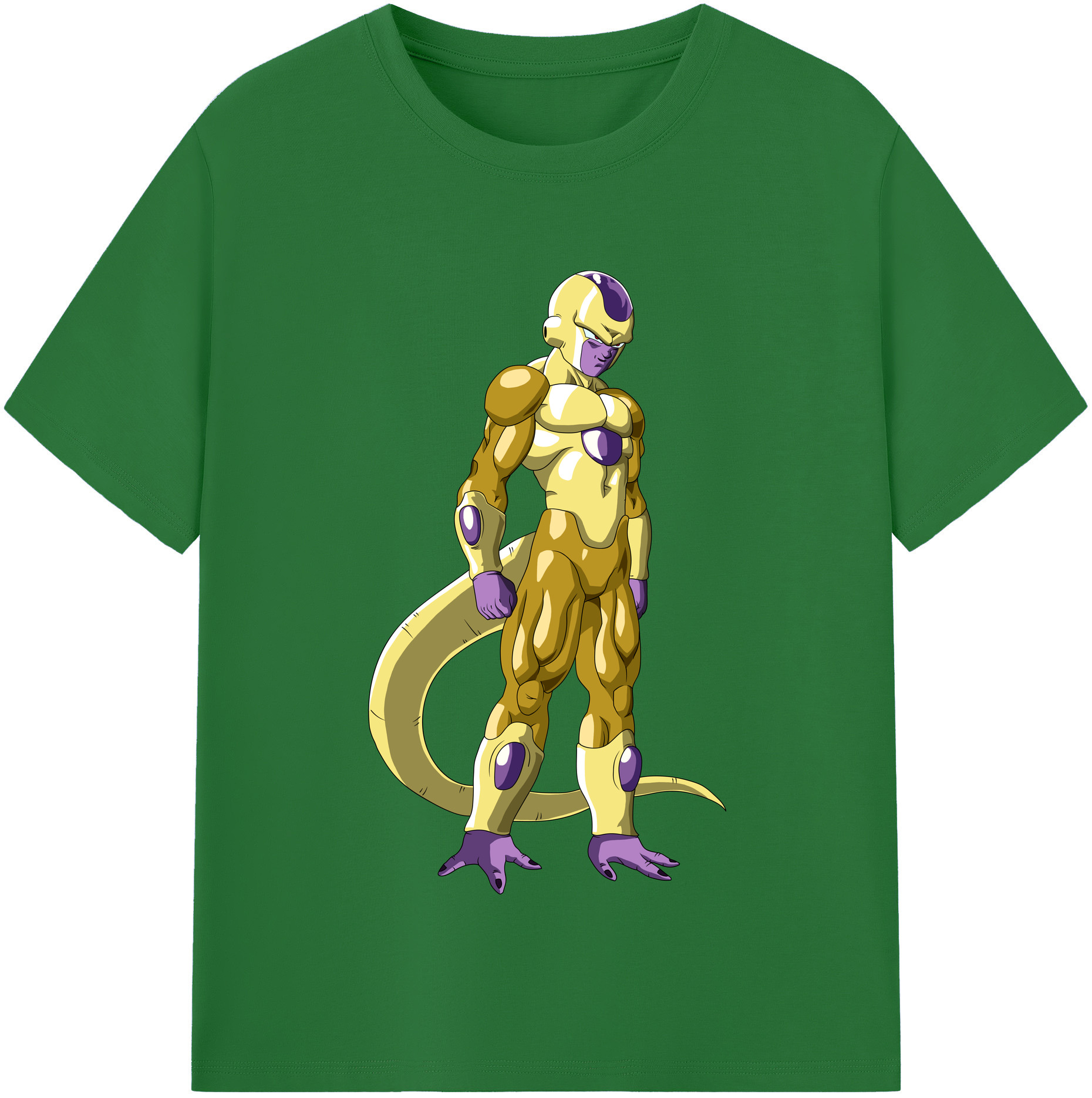 （画像用） ドラゴンボール フリーザ DRAGON BALL Frieza 綿100％半袖Tシャツ（フロントプリント）