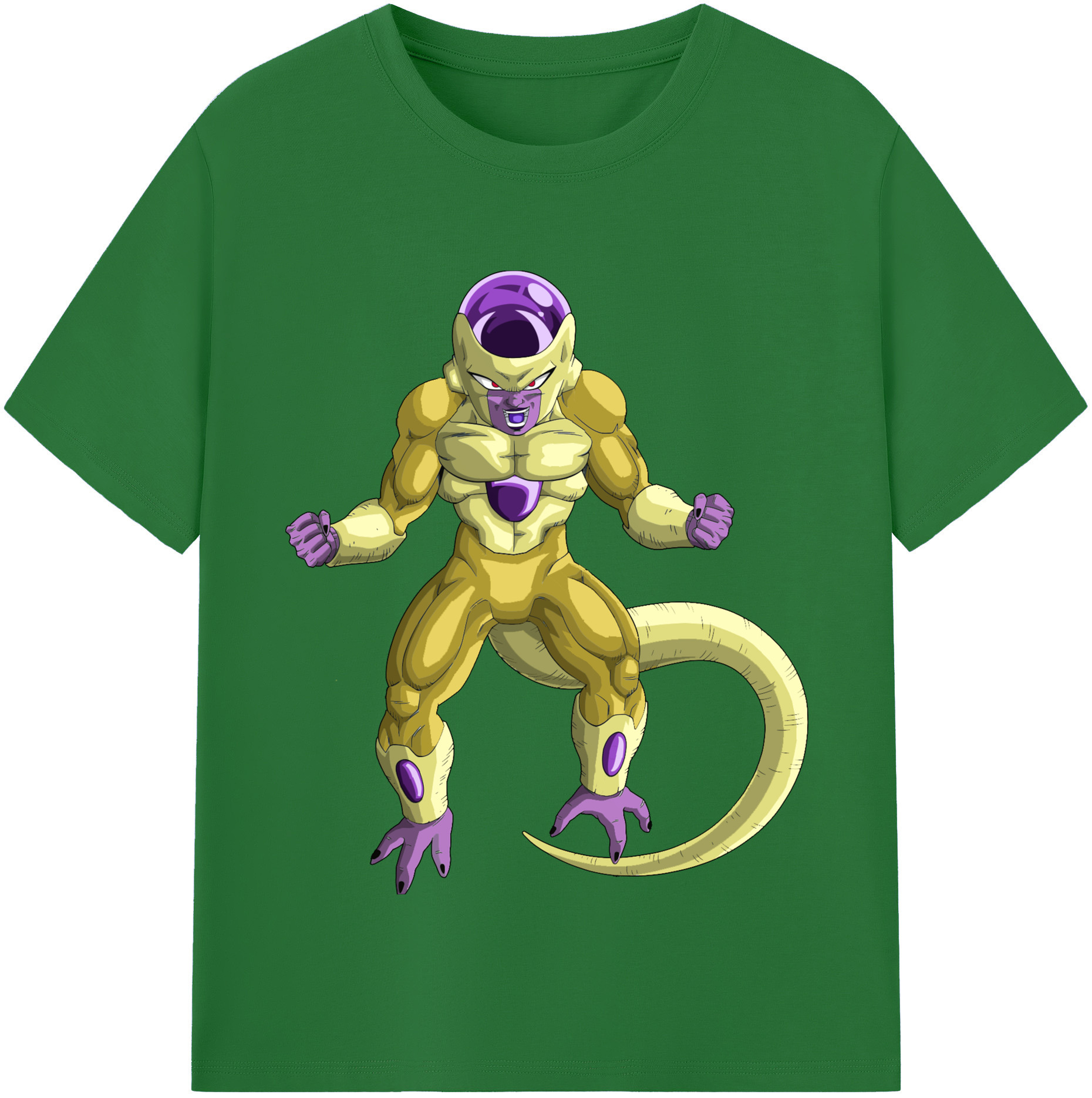 （画像用） ドラゴンボール フリーザ DRAGON BALL Frieza 綿100％半袖Tシャツ（フロントプリント）