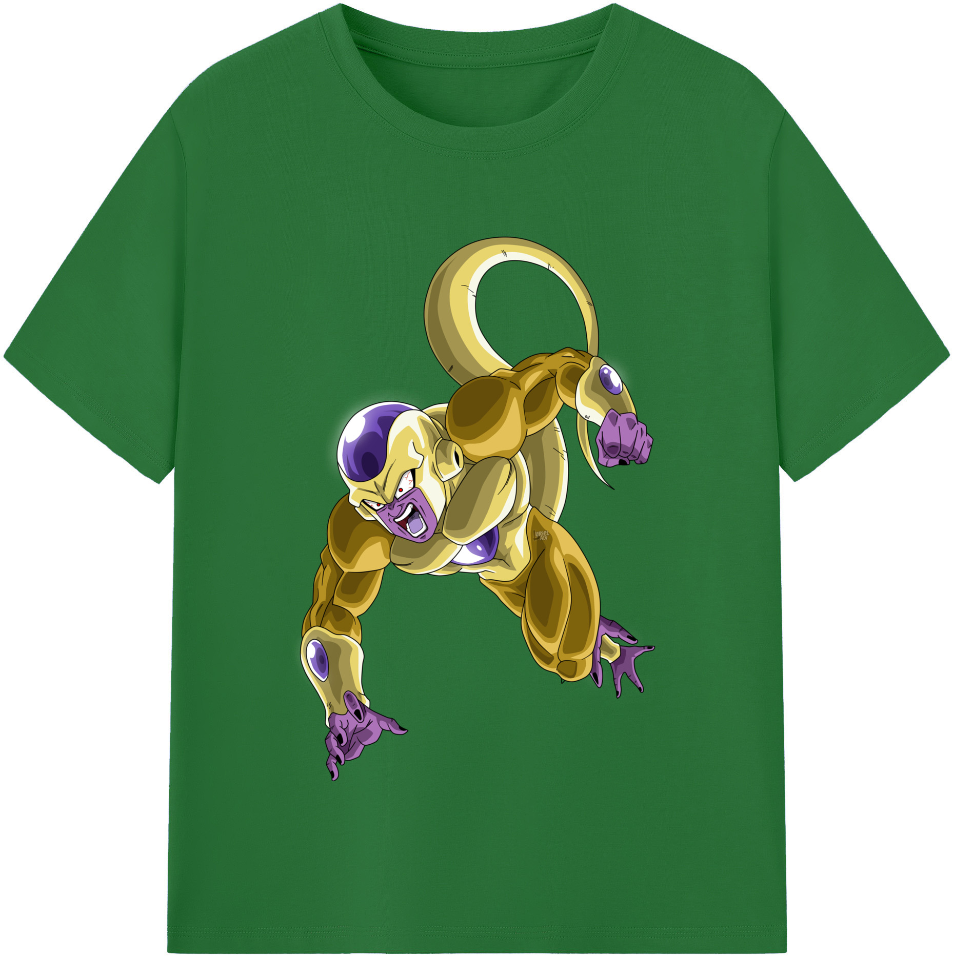 （画像用） ドラゴンボール フリーザ DRAGON BALL Frieza 綿100％半袖Tシャツ（フロントプリント）