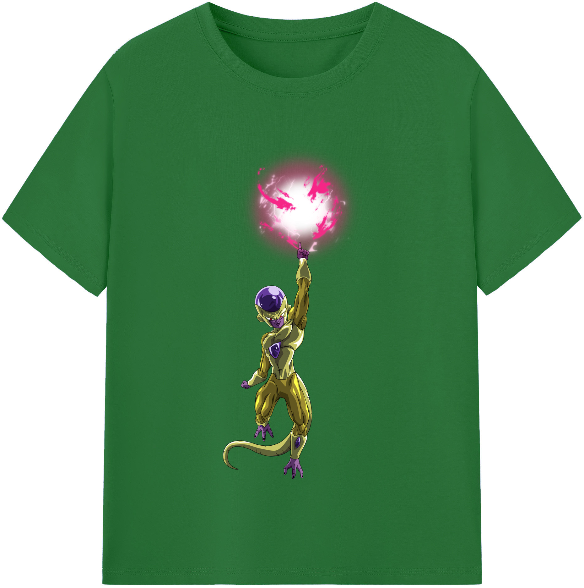 （画像用） ドラゴンボール フリーザ DRAGON BALL Frieza 綿100％半袖Tシャツ（フロントプリント）