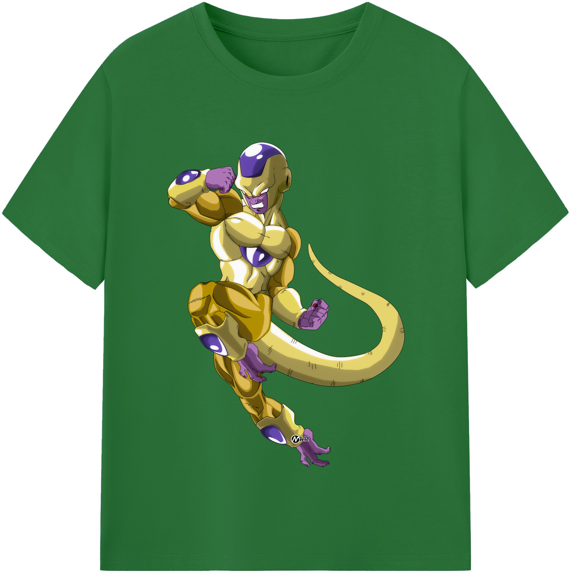 （画像用） ドラゴンボール フリーザ DRAGON BALL Frieza 綿100％半袖Tシャツ（フロントプリント）