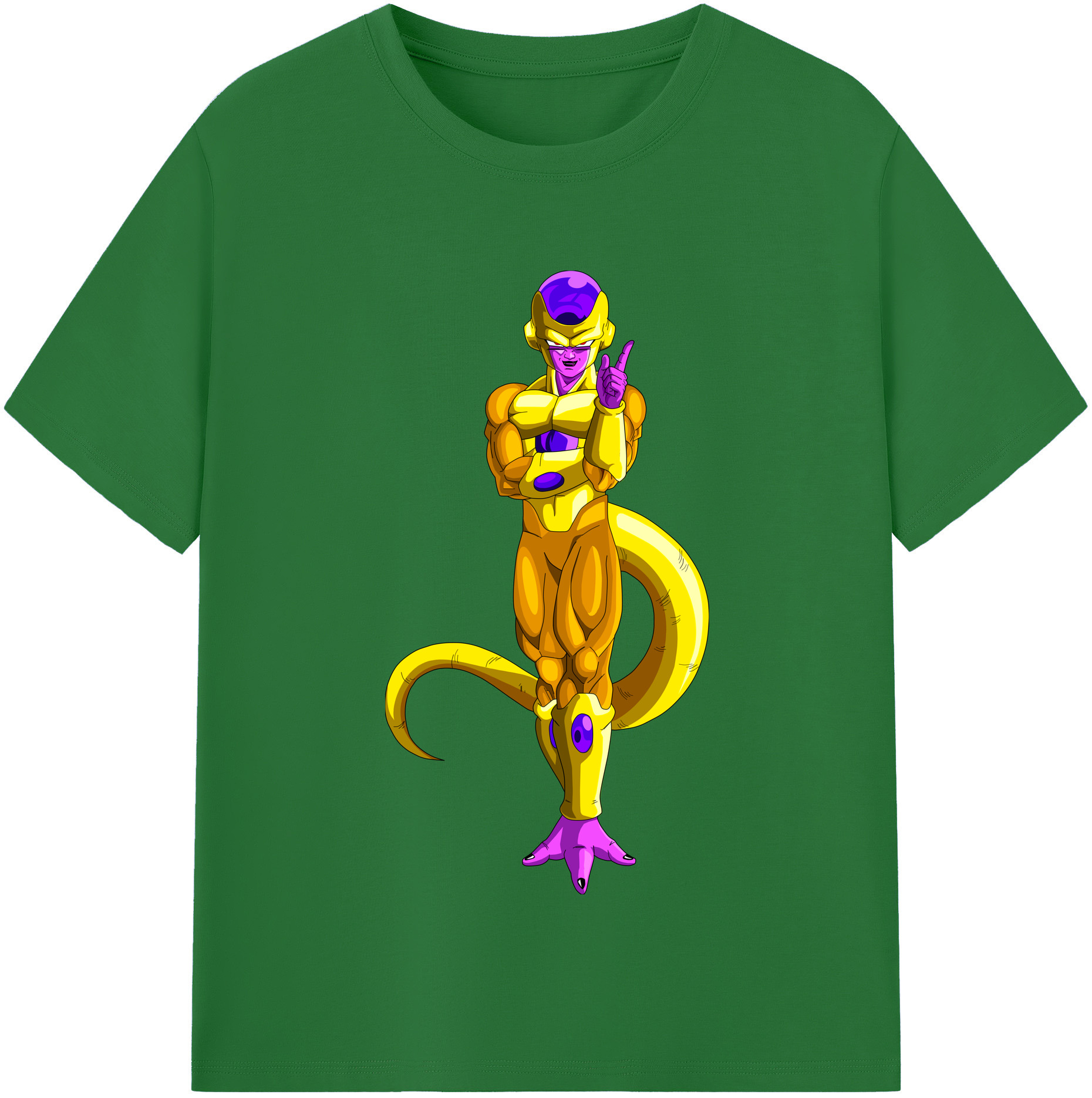 （画像用） ドラゴンボール フリーザ DRAGON BALL Frieza 綿100％半袖Tシャツ（フロントプリント）