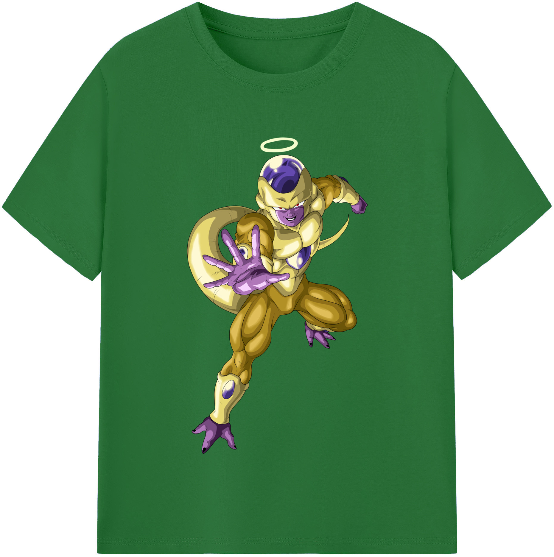 （画像用） ドラゴンボール フリーザ DRAGON BALL Frieza 綿100％半袖Tシャツ（フロントプリント）