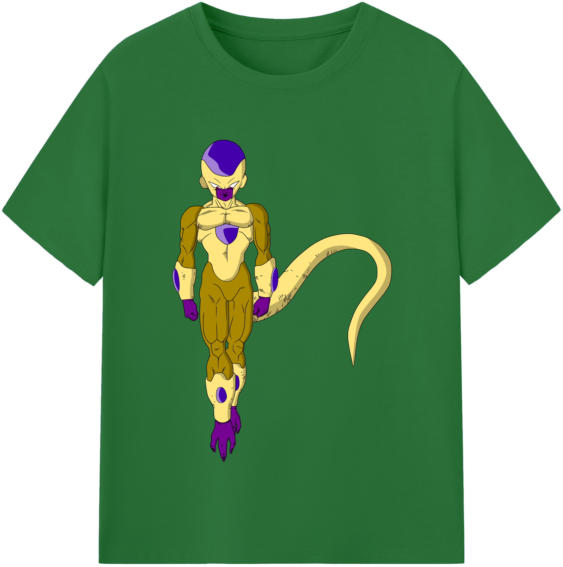 （画像用） ドラゴンボール フリーザ DRAGON BALL Frieza 綿100％半袖Tシャツ（フロントプリント）