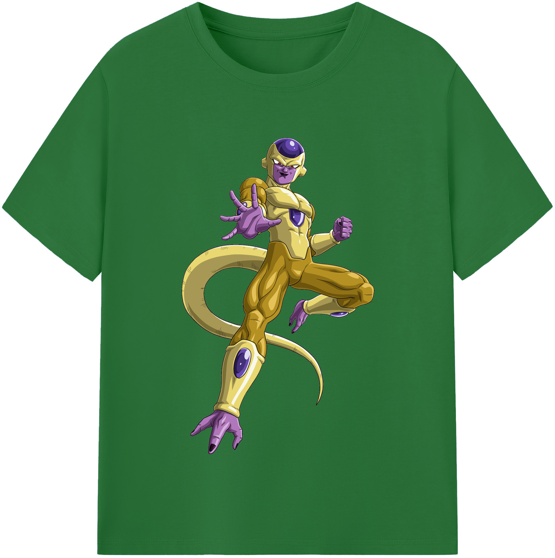 （画像用） ドラゴンボール フリーザ DRAGON BALL Frieza 綿100％半袖Tシャツ（フロントプリント）
