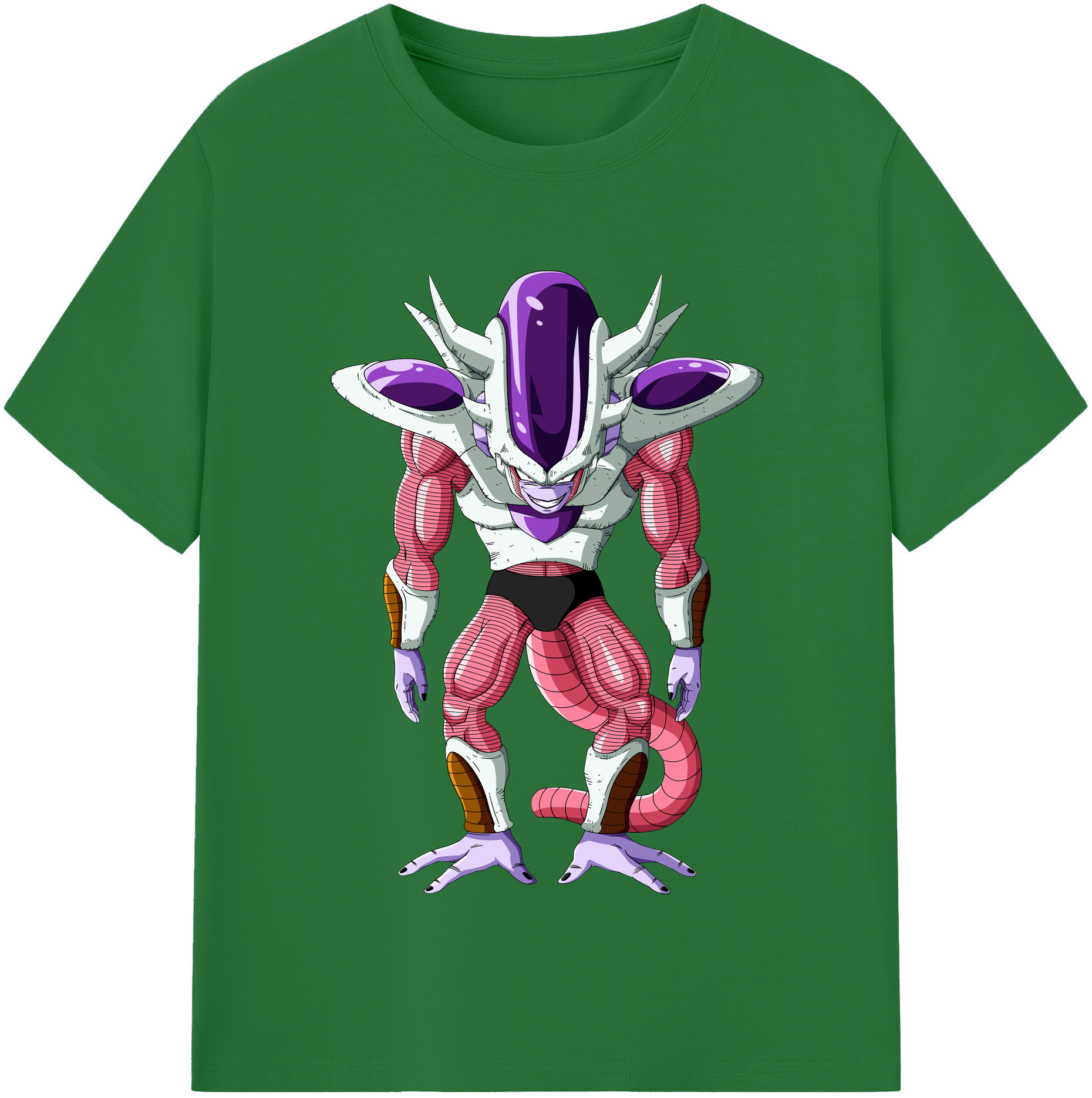 （画像用） ドラゴンボール フリーザ DRAGON BALL Frieza 綿100％半袖Tシャツ（フロントプリント）