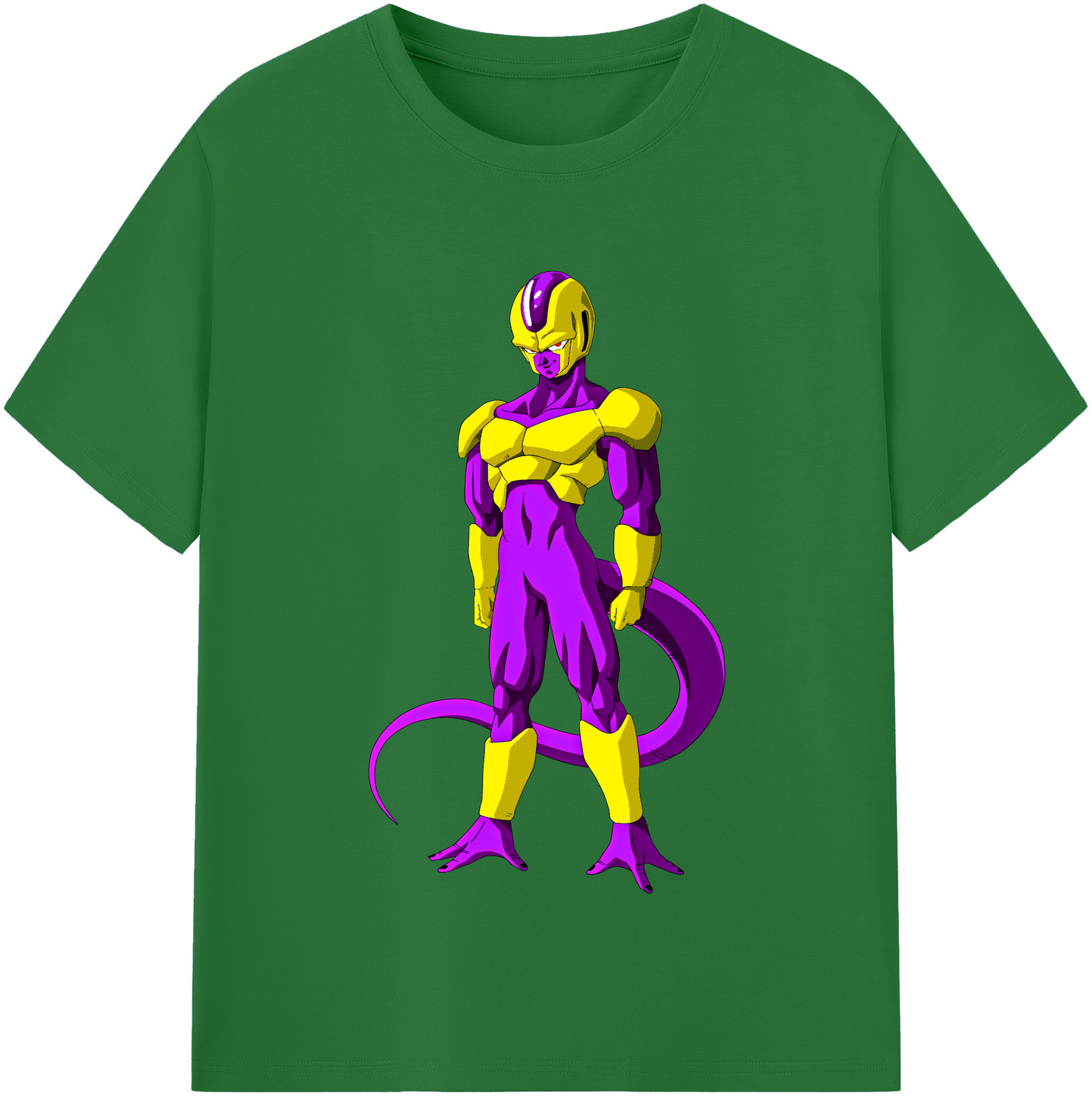 （画像用） ドラゴンボール フリーザ DRAGON BALL Frieza 綿100％半袖Tシャツ（フロントプリント）