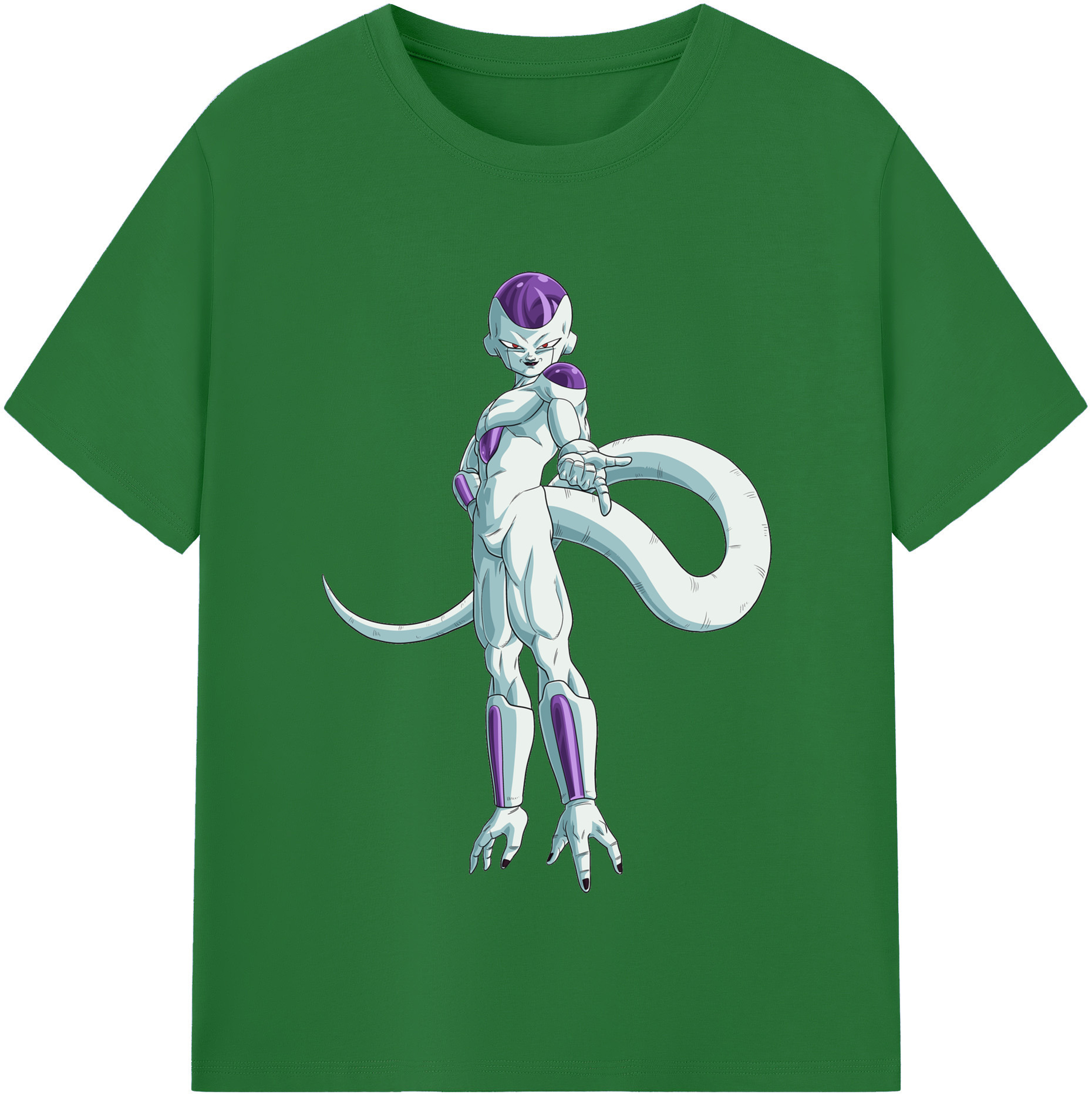 （画像用） ドラゴンボール フリーザ DRAGON BALL Frieza 綿100％半袖Tシャツ（フロントプリント）