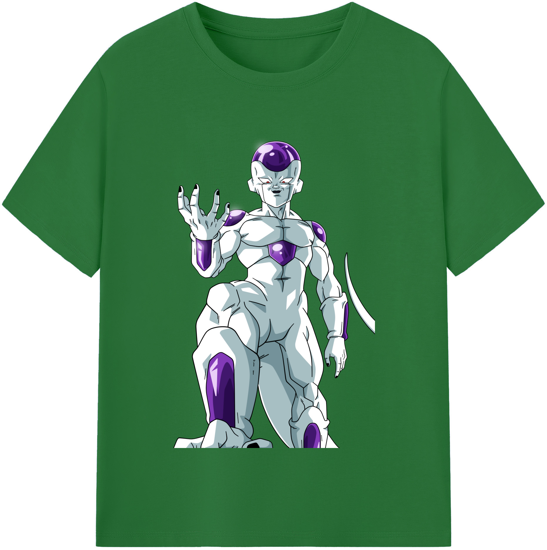 （画像用） ドラゴンボール フリーザ DRAGON BALL Frieza 綿100％半袖Tシャツ（フロントプリント）