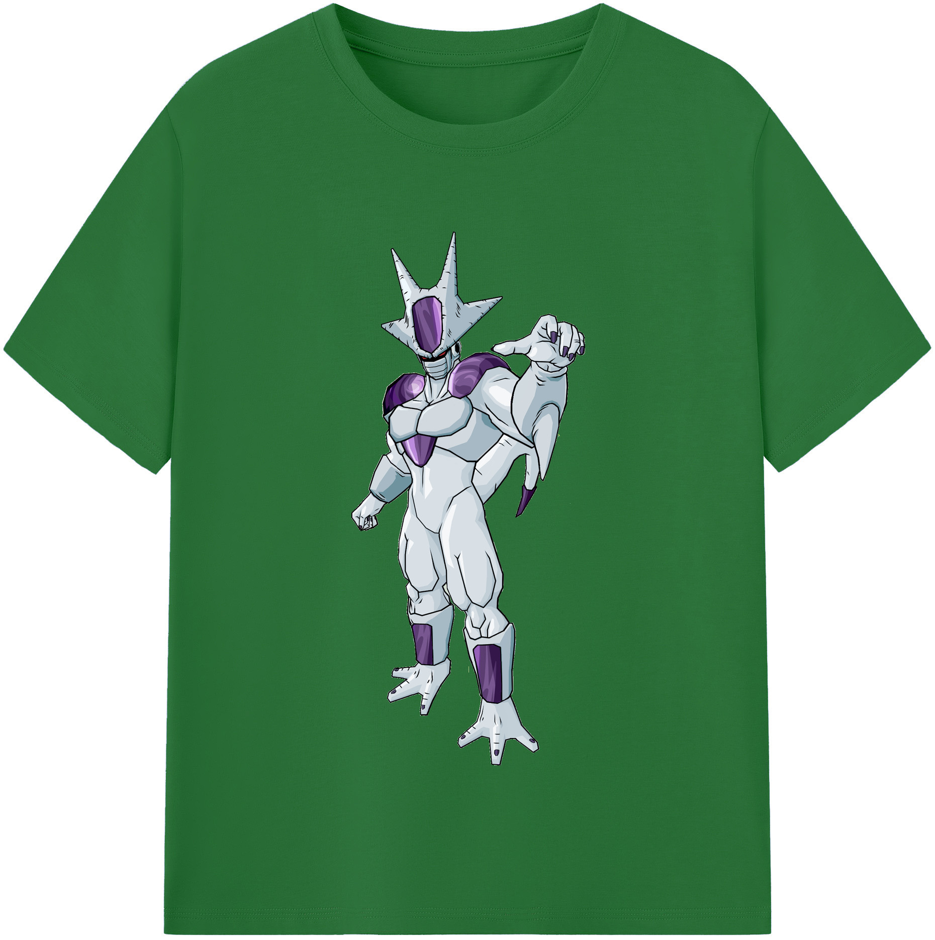 （画像用） ドラゴンボール クウラ DRAGON BALL Cooler Coora 綿100％半袖Tシャツ（フロントプリント）