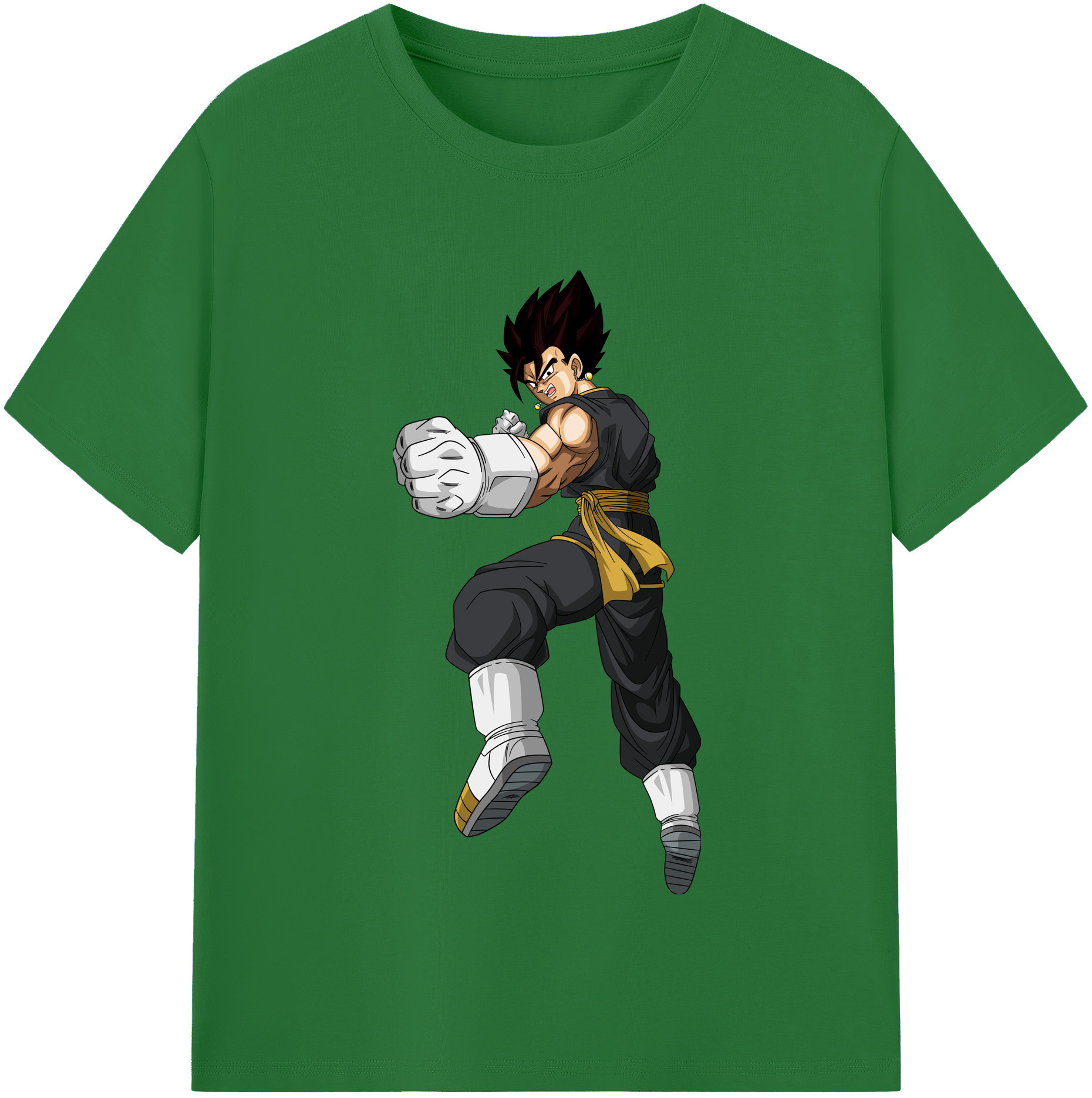 （画像用） ドラゴンボール ベジット DRAGON BALL Vegetto 綿100％半袖Tシャツ（フロントプリント）