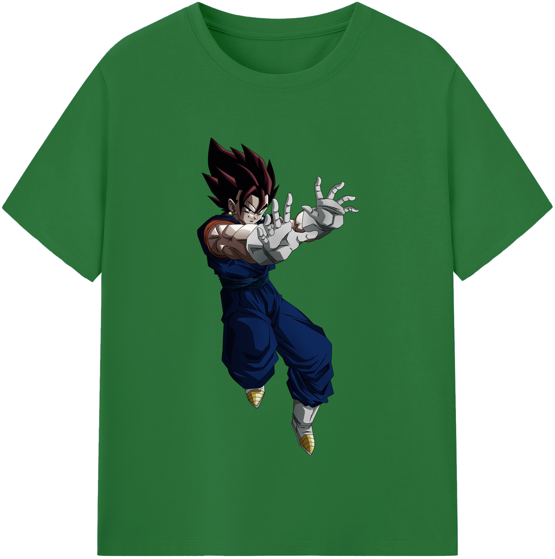 （画像用） ドラゴンボール ベジット DRAGON BALL Vegetto 綿100％半袖Tシャツ（フロントプリント）