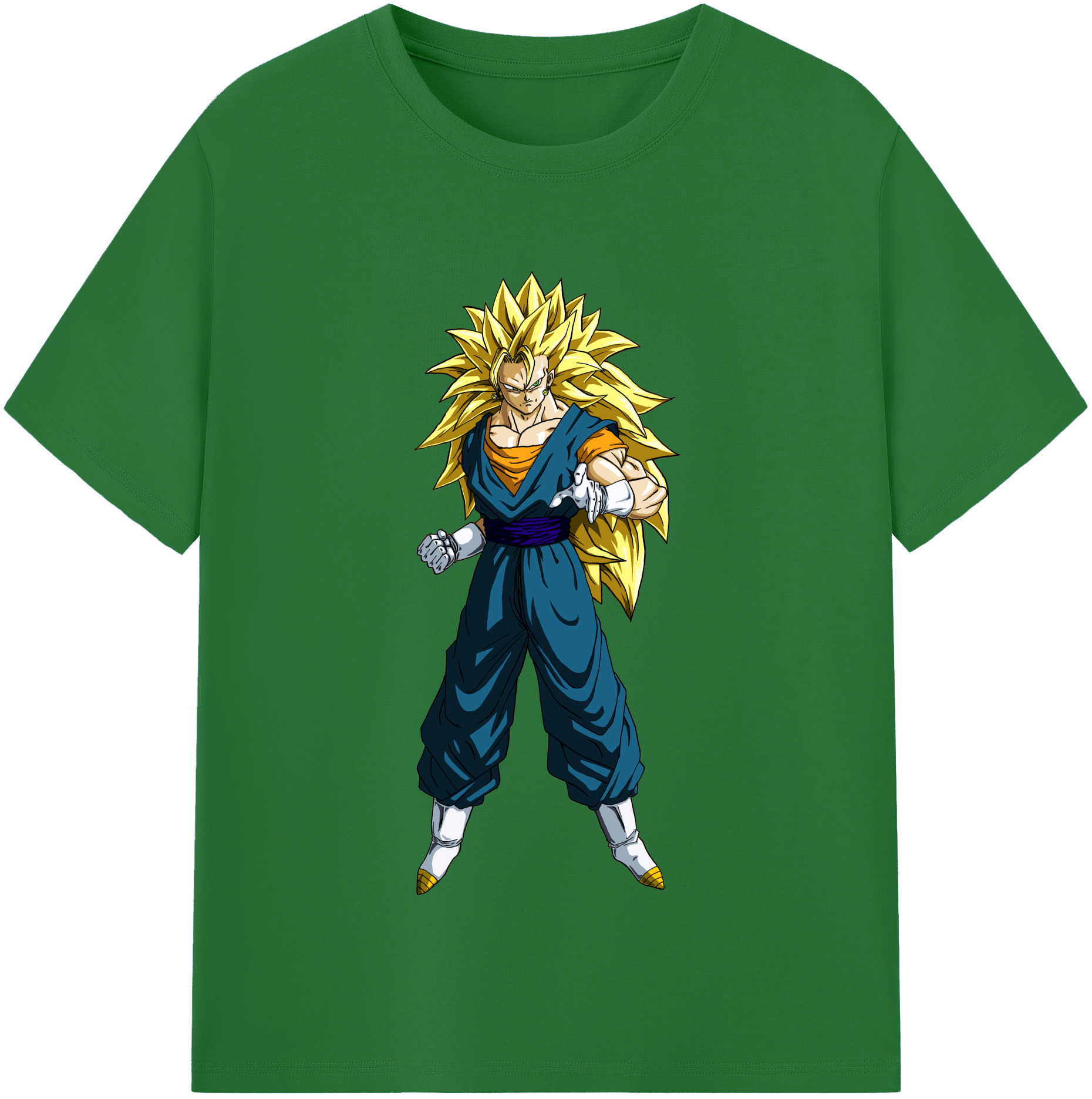 （画像用） ドラゴンボール ベジット DRAGON BALL Vegetto 綿100％半袖Tシャツ（フロントプリント）