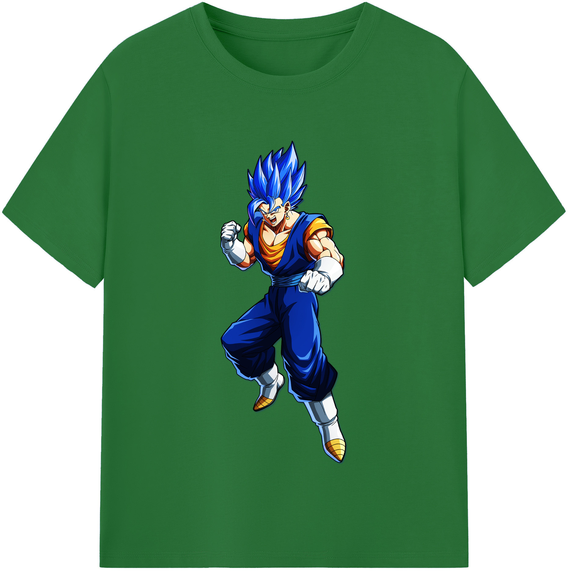 （画像用） ドラゴンボール ベジット DRAGON BALL Vegetto 綿100％半袖Tシャツ（フロントプリント）
