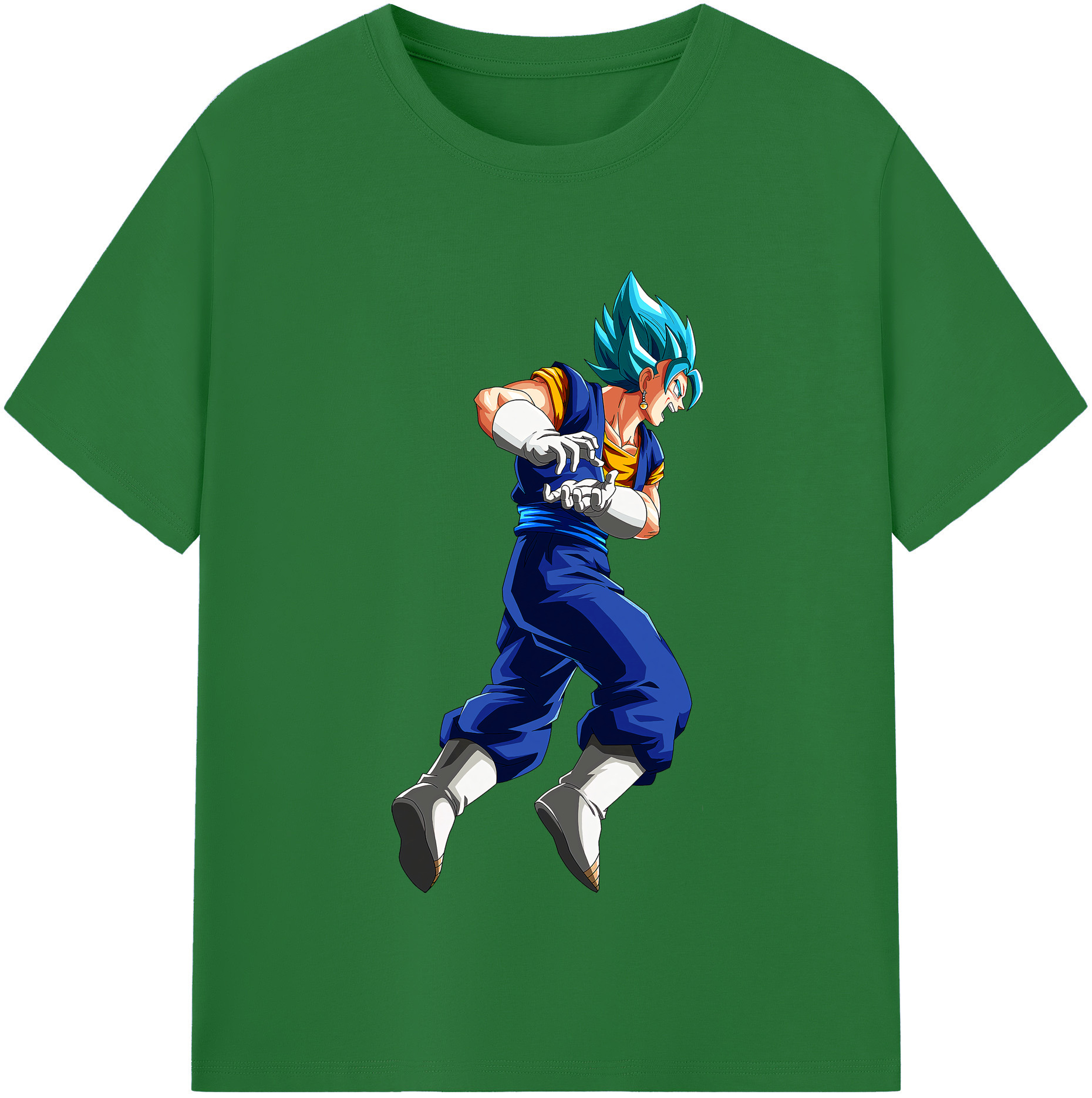 （画像用） ドラゴンボール ベジット DRAGON BALL Vegetto 綿100％半袖Tシャツ（フロントプリント）