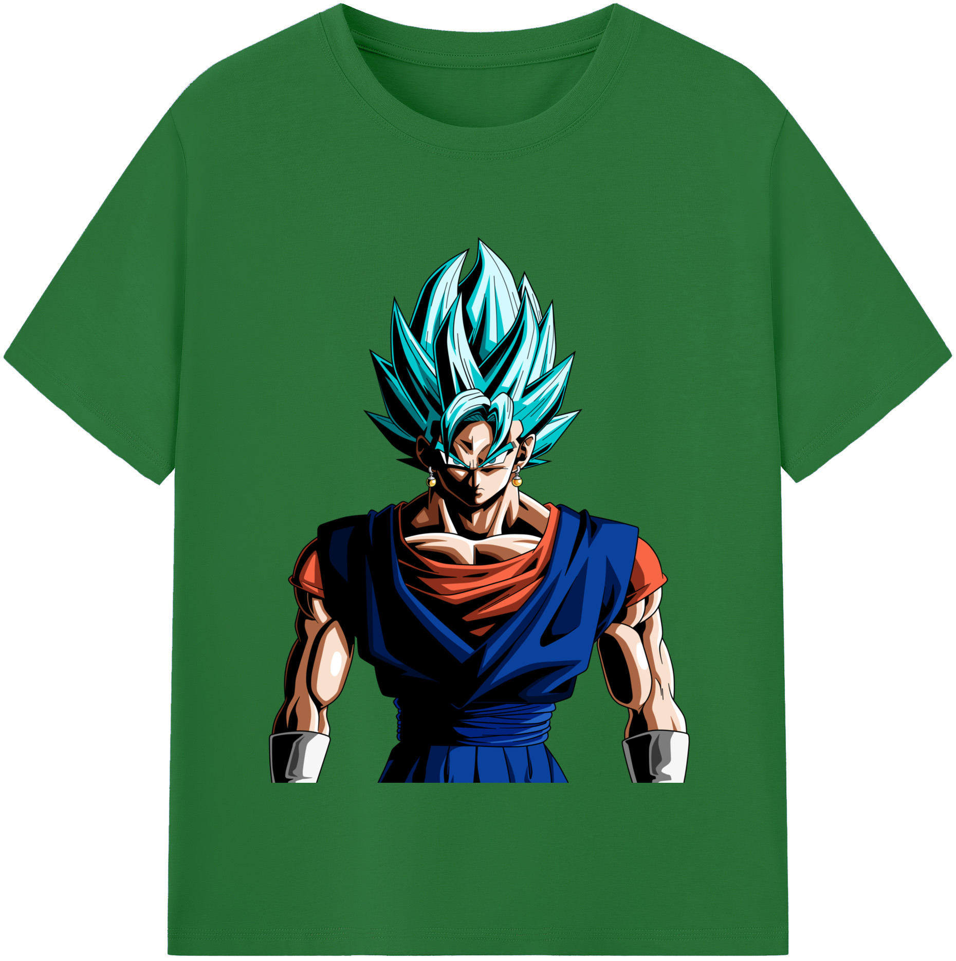 （画像用） ドラゴンボール ベジット DRAGON BALL Vegetto 綿100％半袖Tシャツ（フロントプリント）