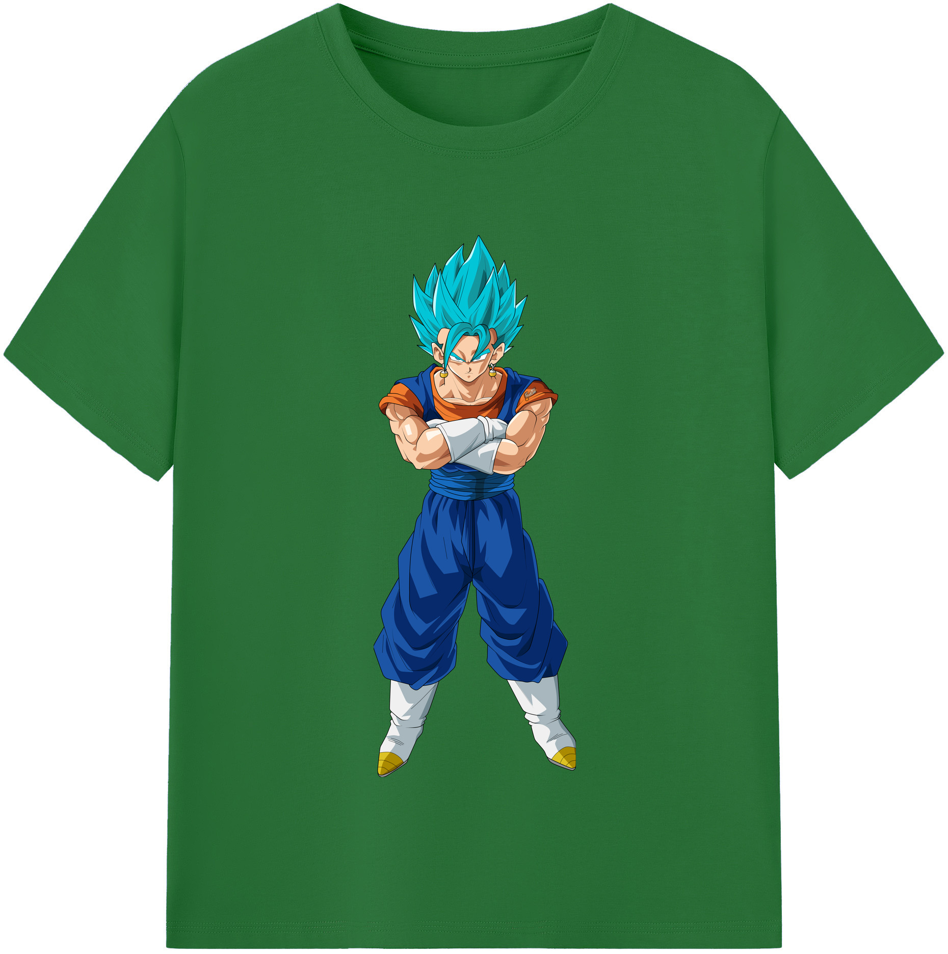 （画像用） ドラゴンボール ベジット DRAGON BALL Vegetto 綿100％半袖Tシャツ（フロントプリント）