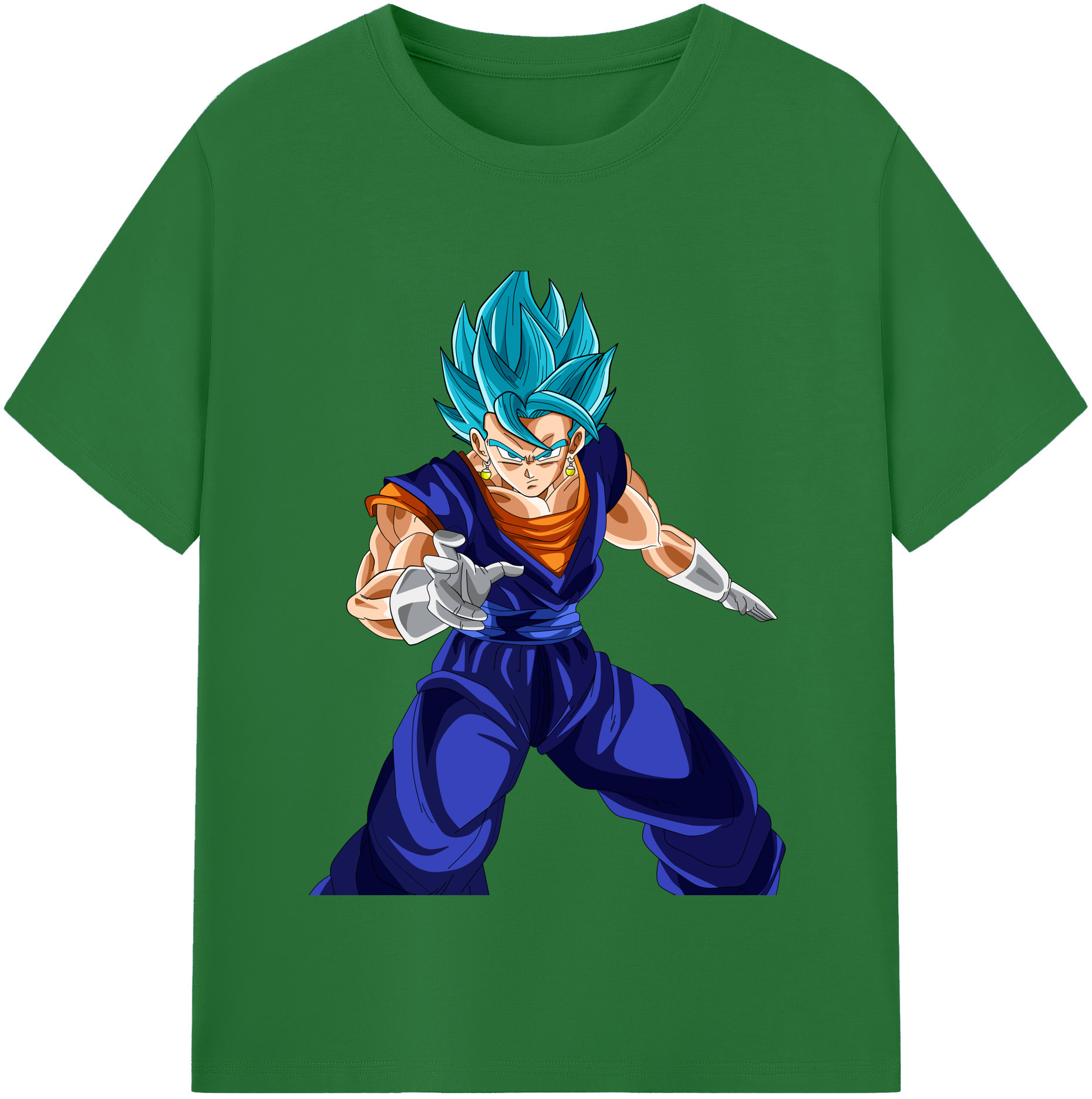 （画像用） ドラゴンボール ベジット DRAGON BALL Vegetto 綿100％半袖Tシャツ（フロントプリント）