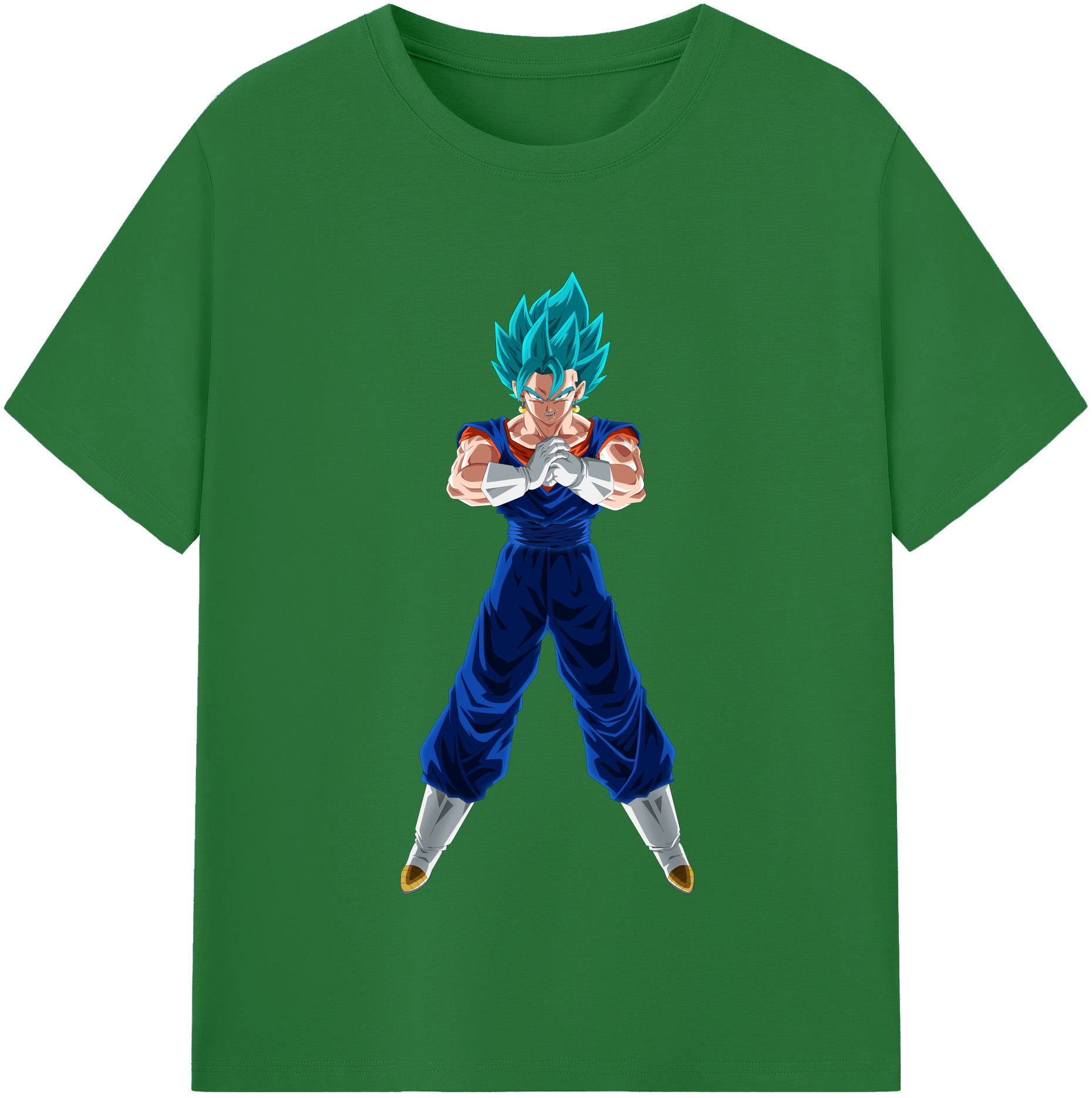（画像用） ドラゴンボール ベジット DRAGON BALL Vegetto 綿100％半袖Tシャツ（フロントプリント）