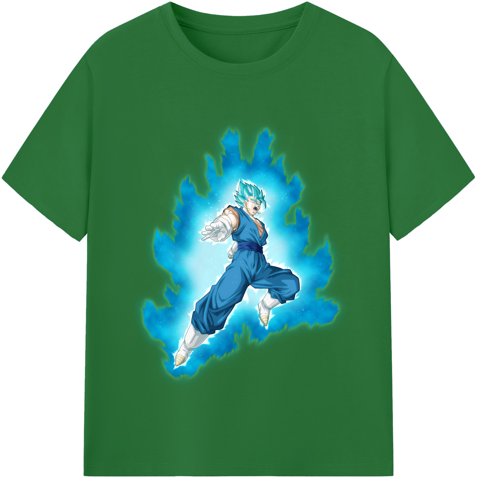 （画像用） ドラゴンボール ベジット DRAGON BALL Vegetto 綿100％半袖Tシャツ（フロントプリント）