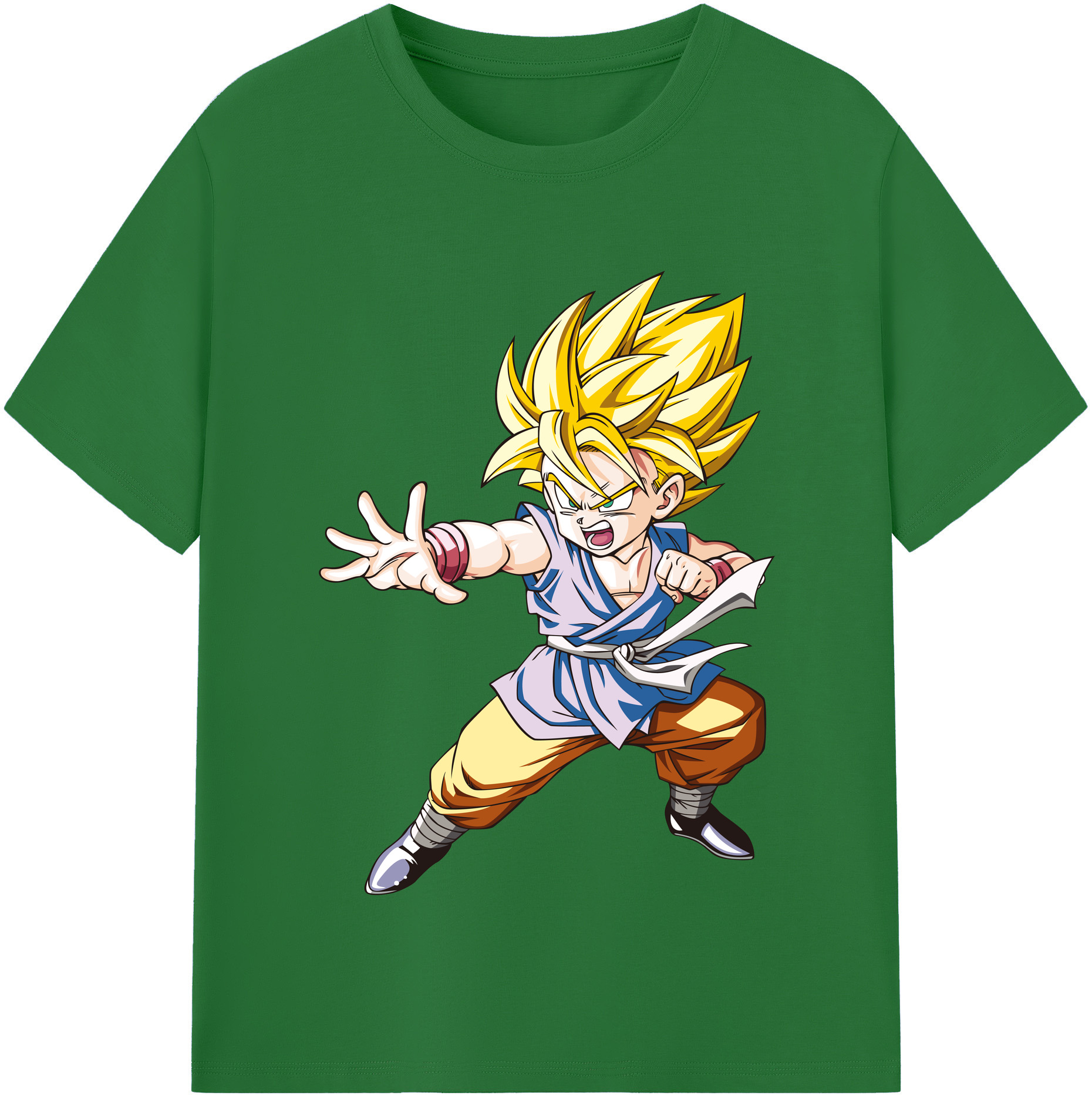 （画像用） ドラゴンボール ベジット DRAGON BALL Vegetto 綿100％半袖Tシャツ（フロントプリント）