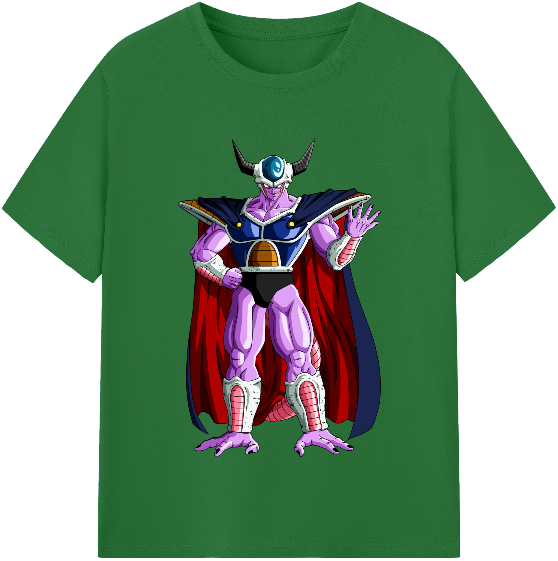 （画像用） ドラゴンボール コルド大王 DRAGON BALL King Cold 綿100％半袖Tシャツ（フロントプリント）