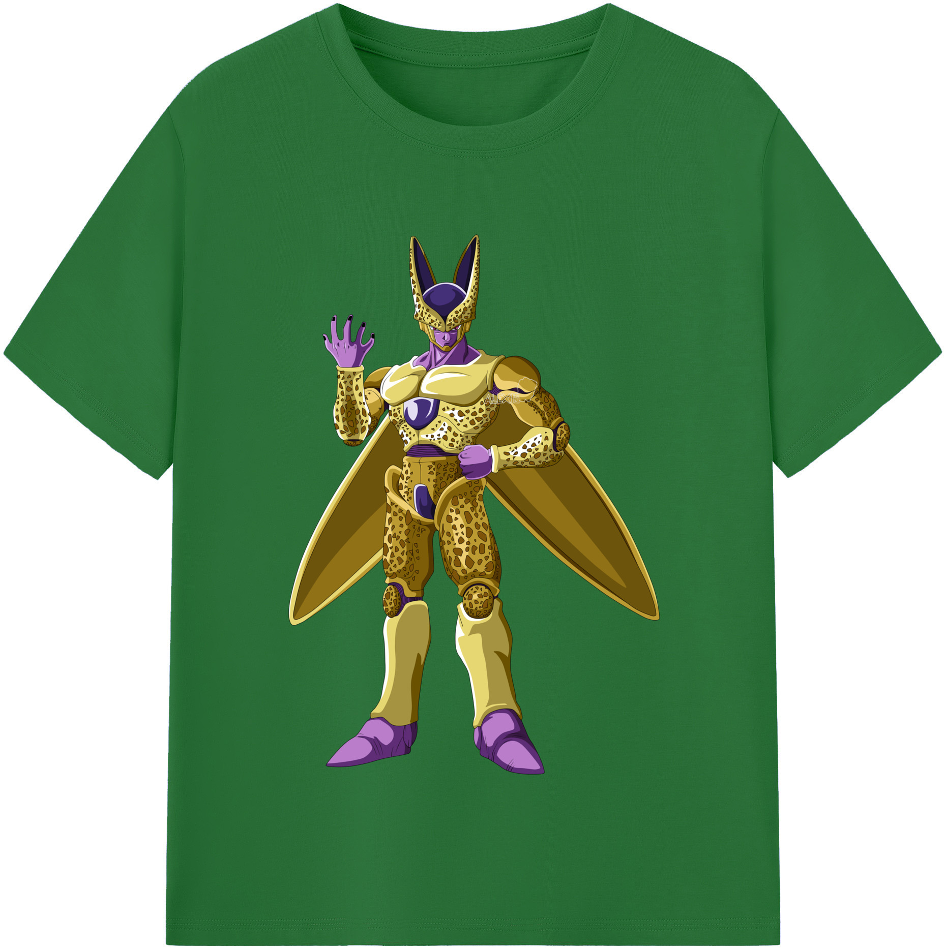 （画像用） ドラゴンボール セル DRAGON BALL Cell 綿100％半袖Tシャツ（フロントプリント）