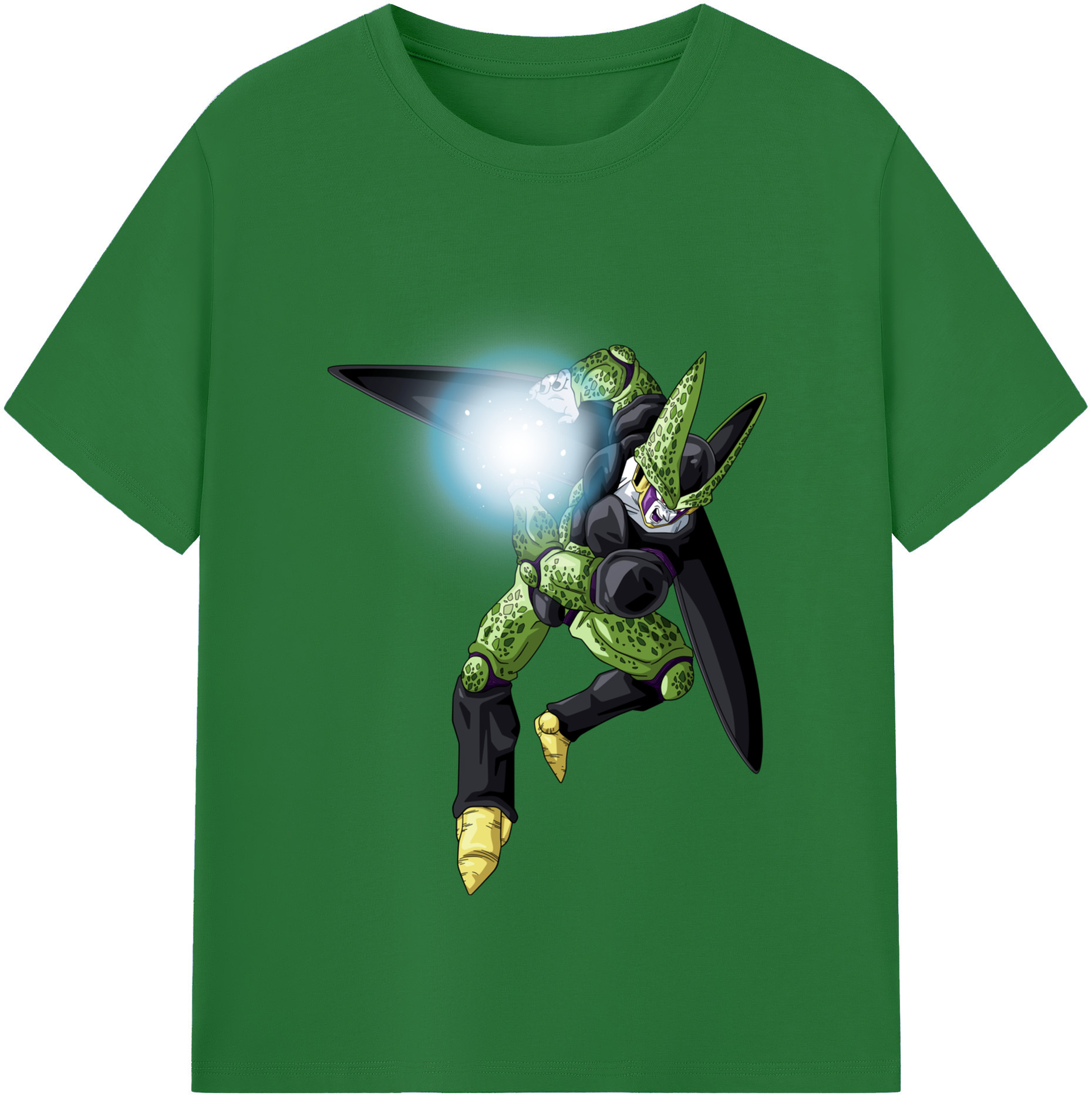 （画像用） ドラゴンボール セル DRAGON BALL Cell 綿100％半袖Tシャツ（フロントプリント）