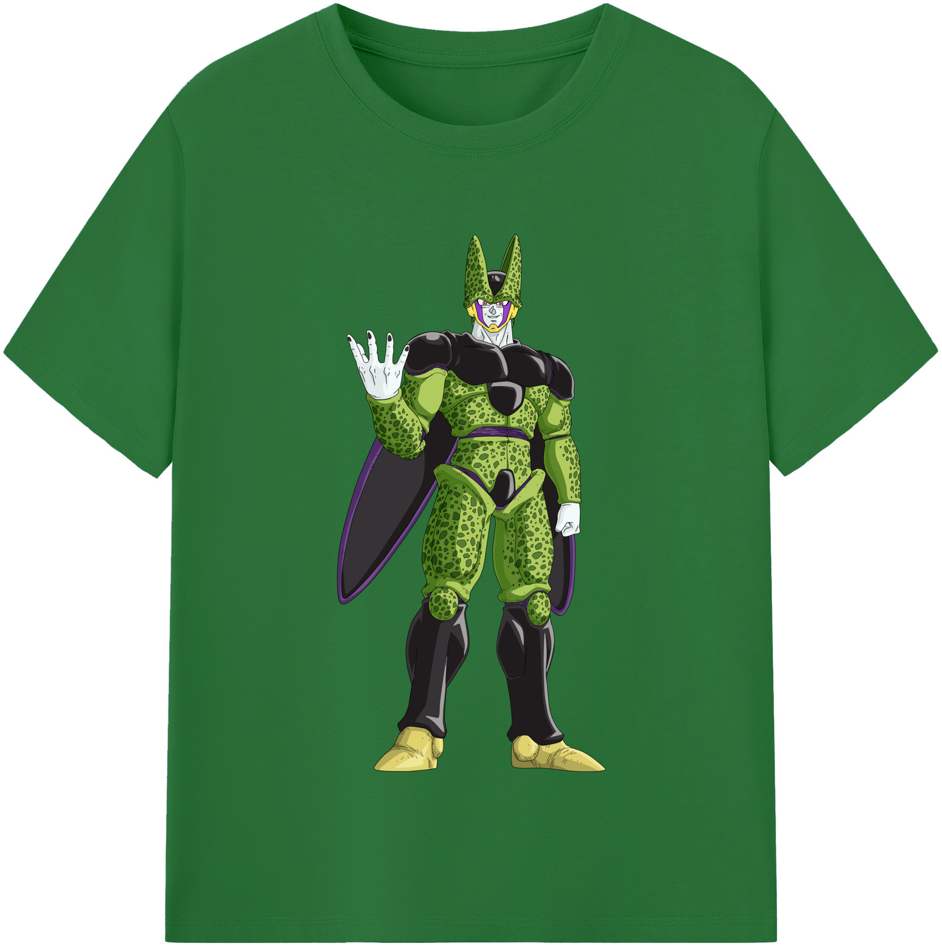 （画像用） ドラゴンボール セル DRAGON BALL Cell 綿100％半袖Tシャツ（フロントプリント）