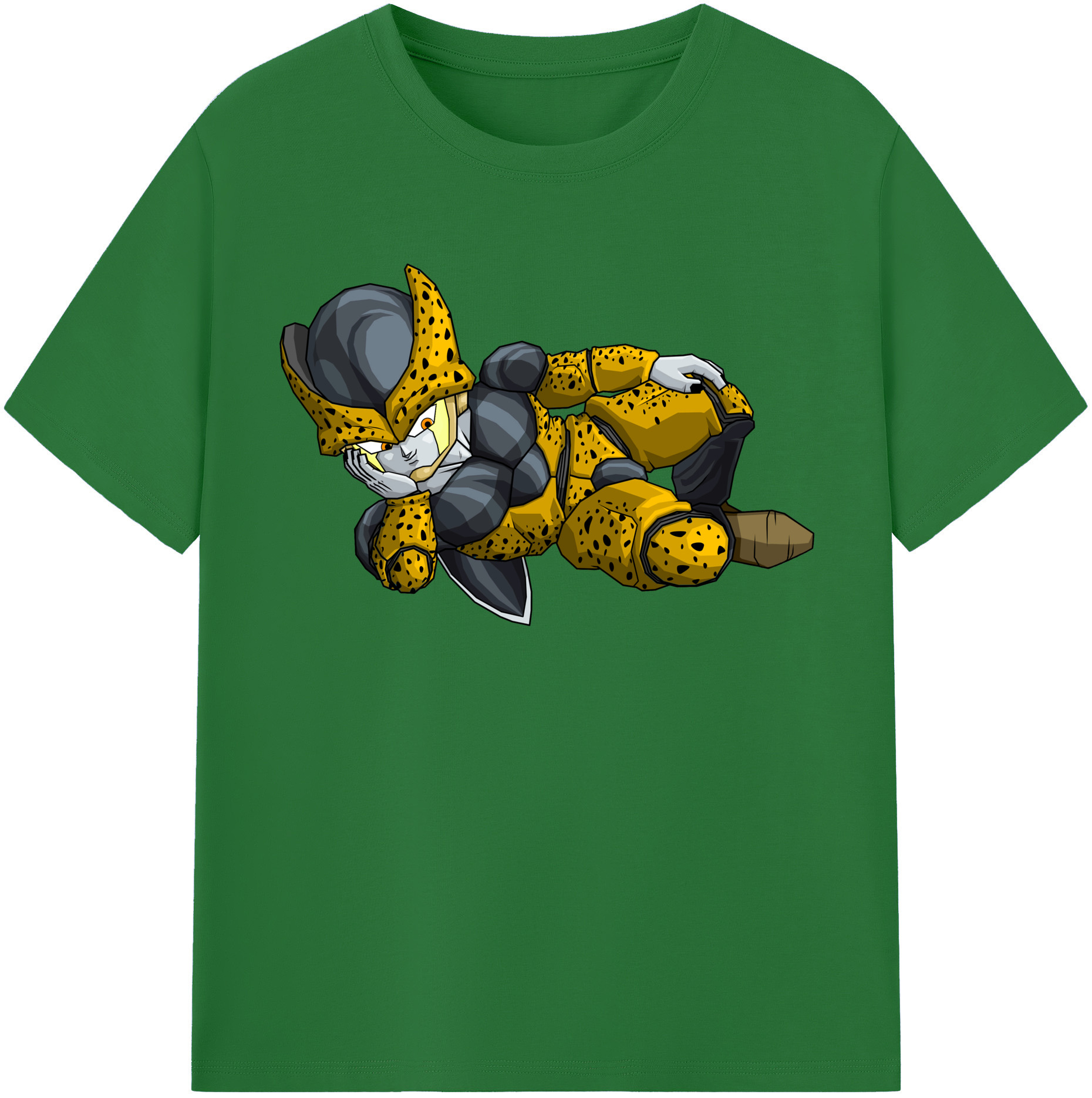 （画像用） ドラゴンボール セル DRAGON BALL Cell 綿100％半袖Tシャツ（フロントプリント）