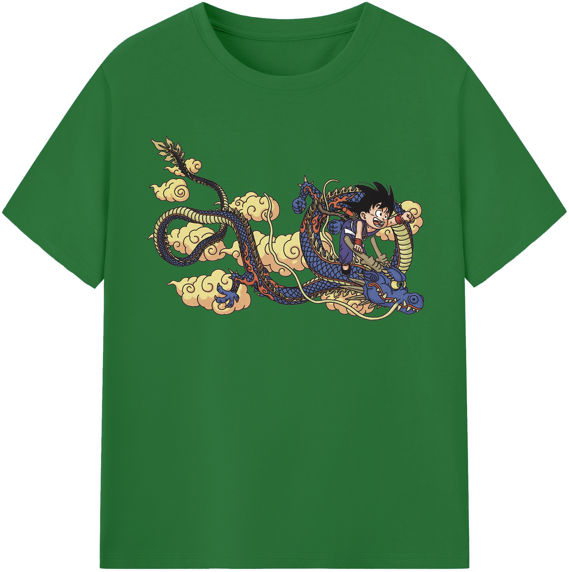 ドラゴンボール 神龍 シェンロン DRAGON BALL Shenron 綿100％半袖Tシャツ（フロントプリント）