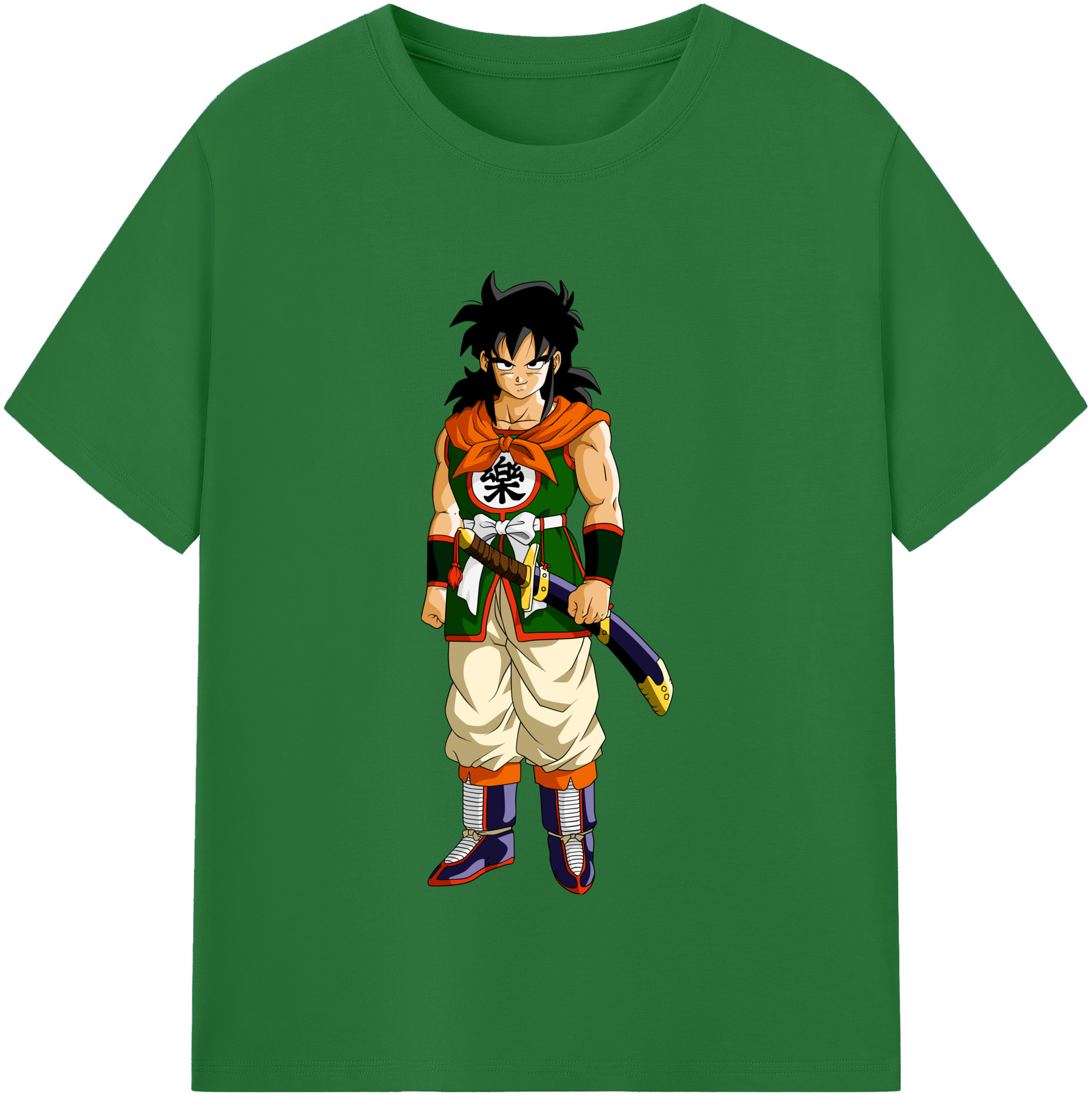 （画像用） ドラゴンボール ヤムチャ DRAGON BALL Yamcha 綿100％半袖Tシャツ（フロントプリント）