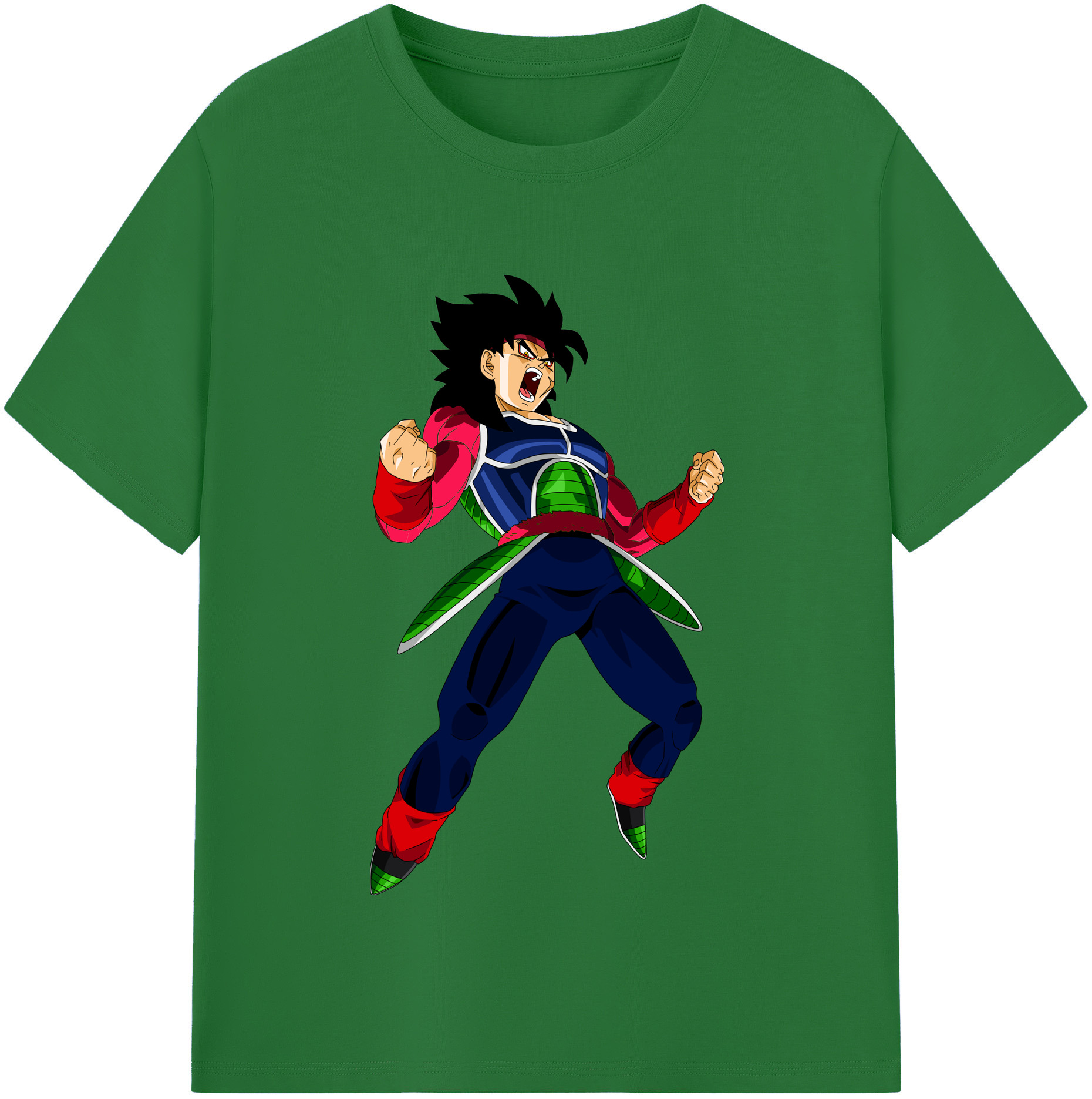 （画像用） ドラゴンボール バーダック DRAGON BALL Burdock 綿100％半袖Tシャツ（フロントプリント）