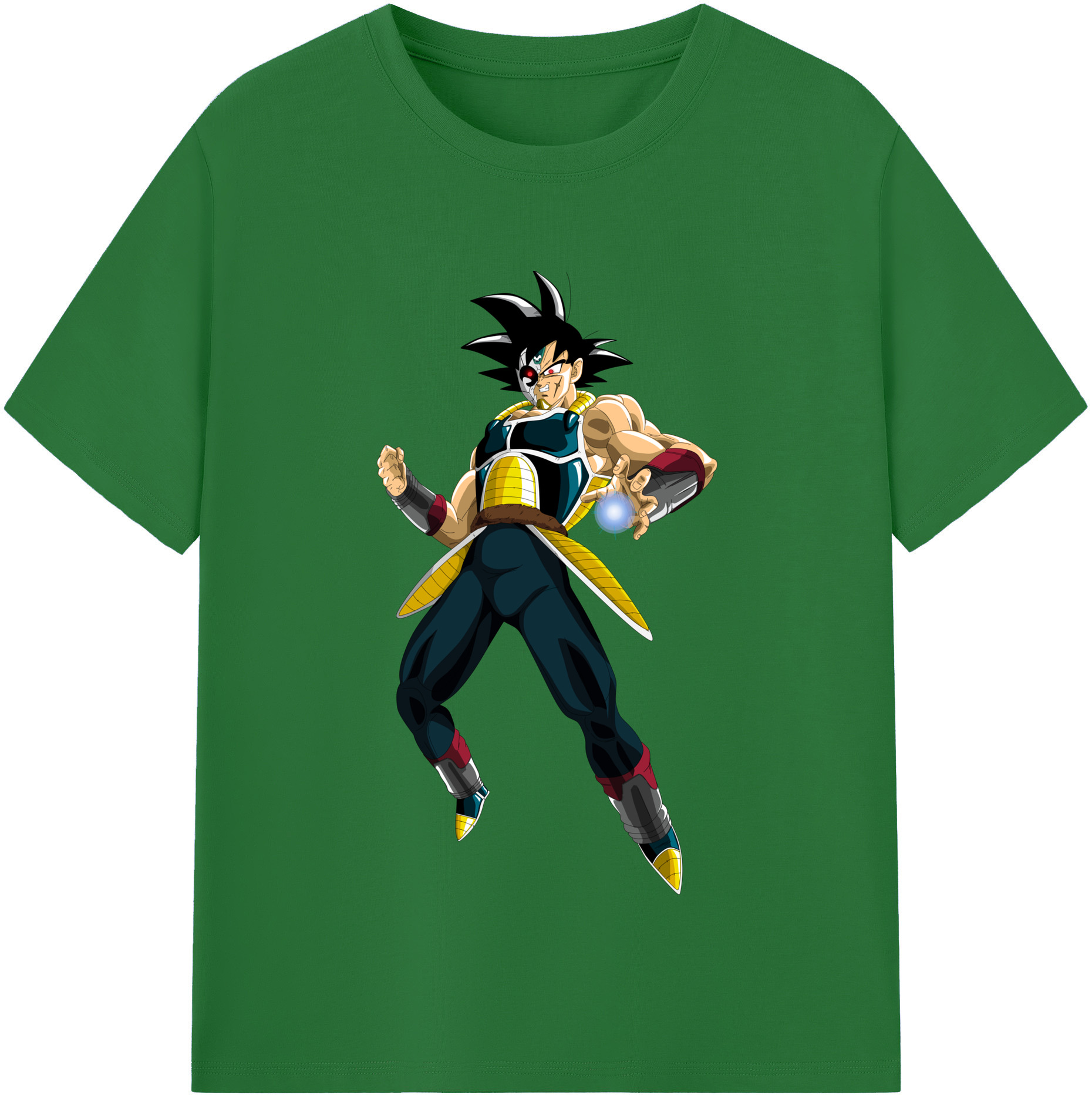 （画像用） ドラゴンボール バーダック DRAGON BALL Burdock 綿100％半袖Tシャツ（フロントプリント）