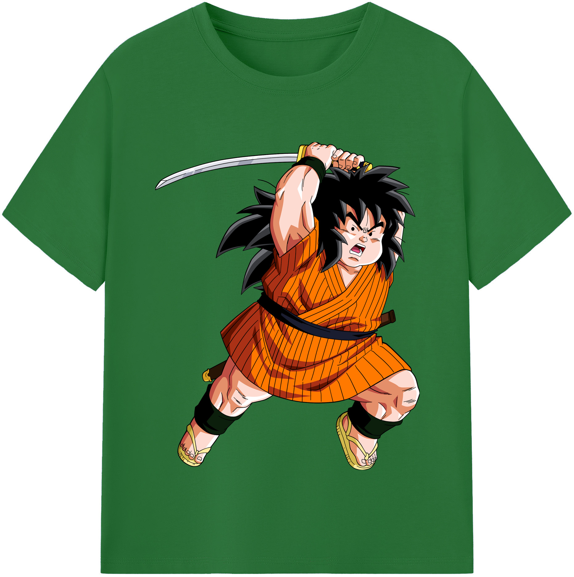 （画像用） ドラゴンボール やじろべえ DRAGON BALL Yajirobe 綿100％半袖Tシャツ（フロントプリント）