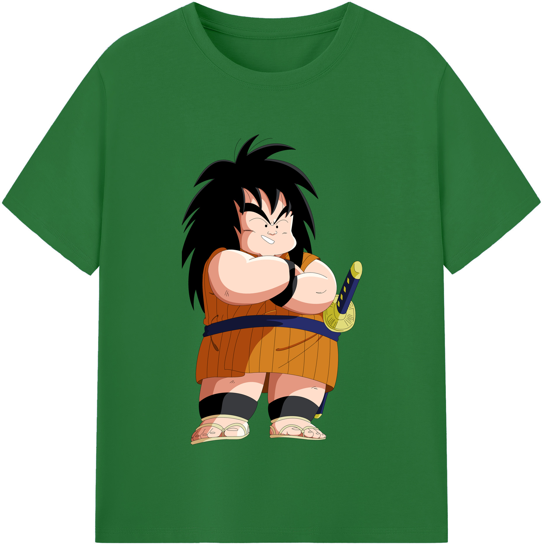 （画像用） ドラゴンボール やじろべえ DRAGON BALL Yajirobe 綿100％半袖Tシャツ（フロントプリント）