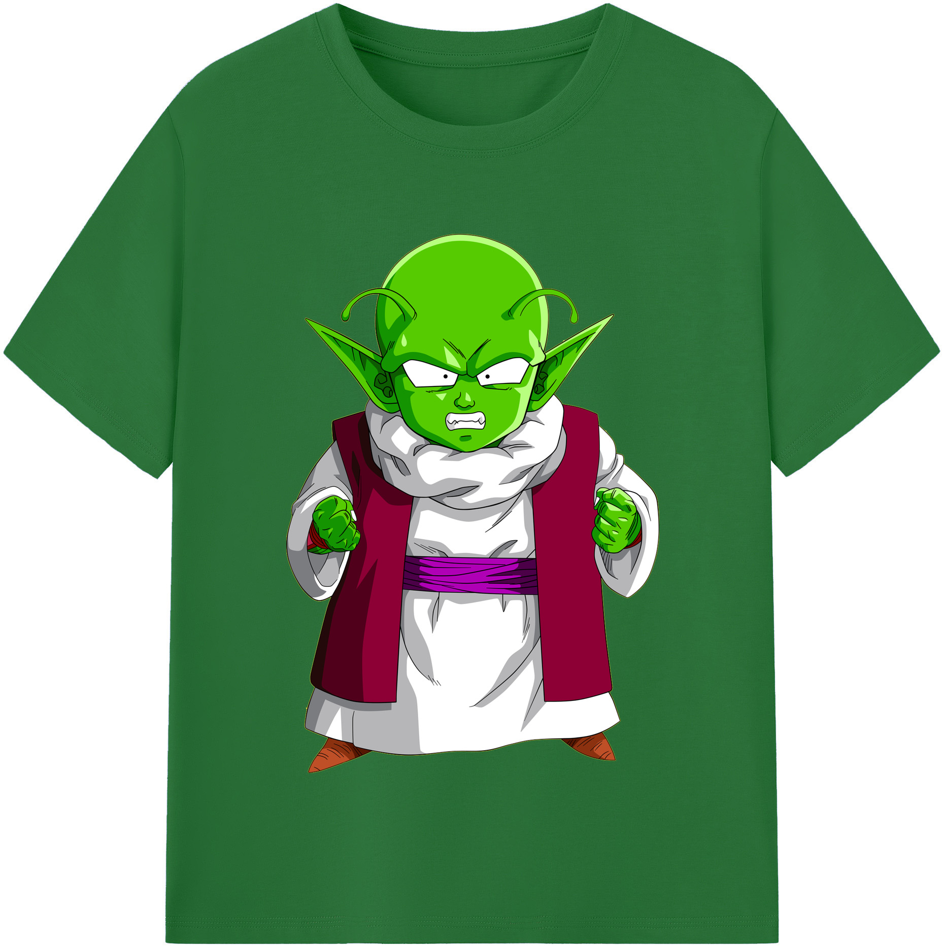 （画像用） ドラゴンボール ピッコロ DRAGON BALL Piccolo 綿100％半袖Tシャツ（フロントプリント）