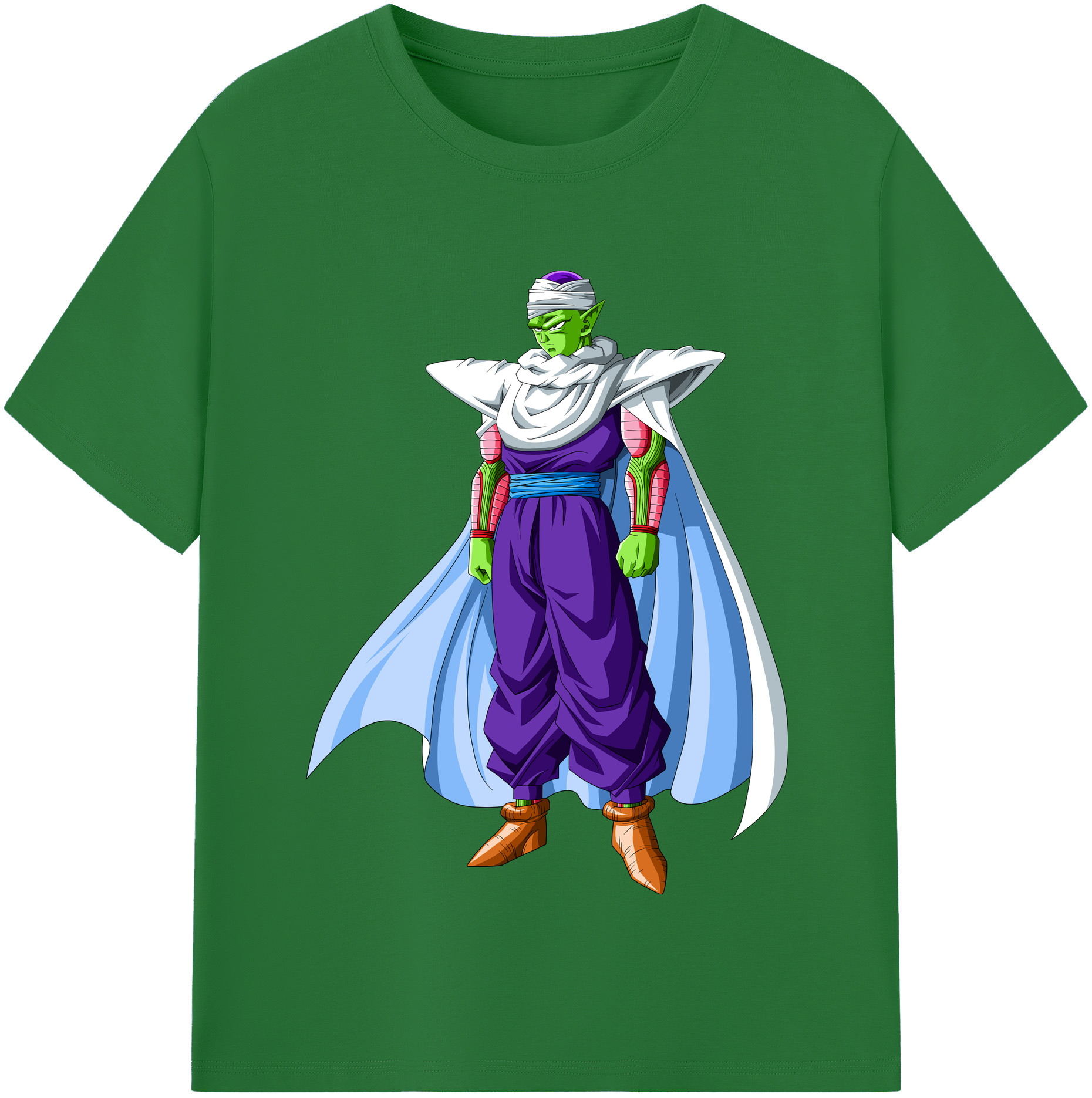 （画像用） ドラゴンボール ピッコロ DRAGON BALL Piccolo 綿100％半袖Tシャツ（フロントプリント）