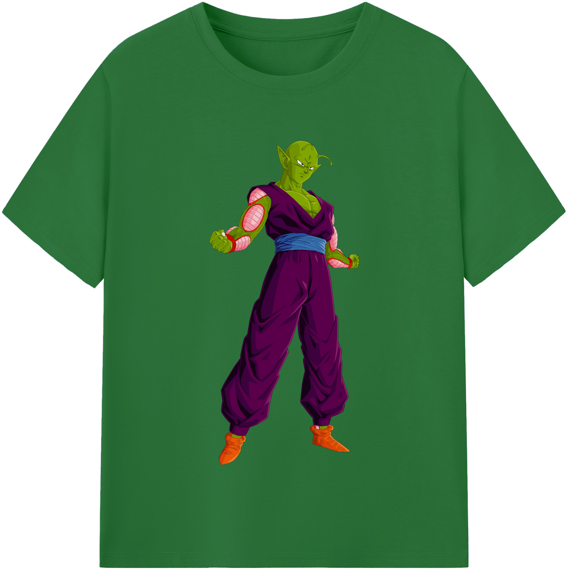 （画像用） ドラゴンボール ピッコロ DRAGON BALL Piccolo 綿100％半袖Tシャツ（フロントプリント）