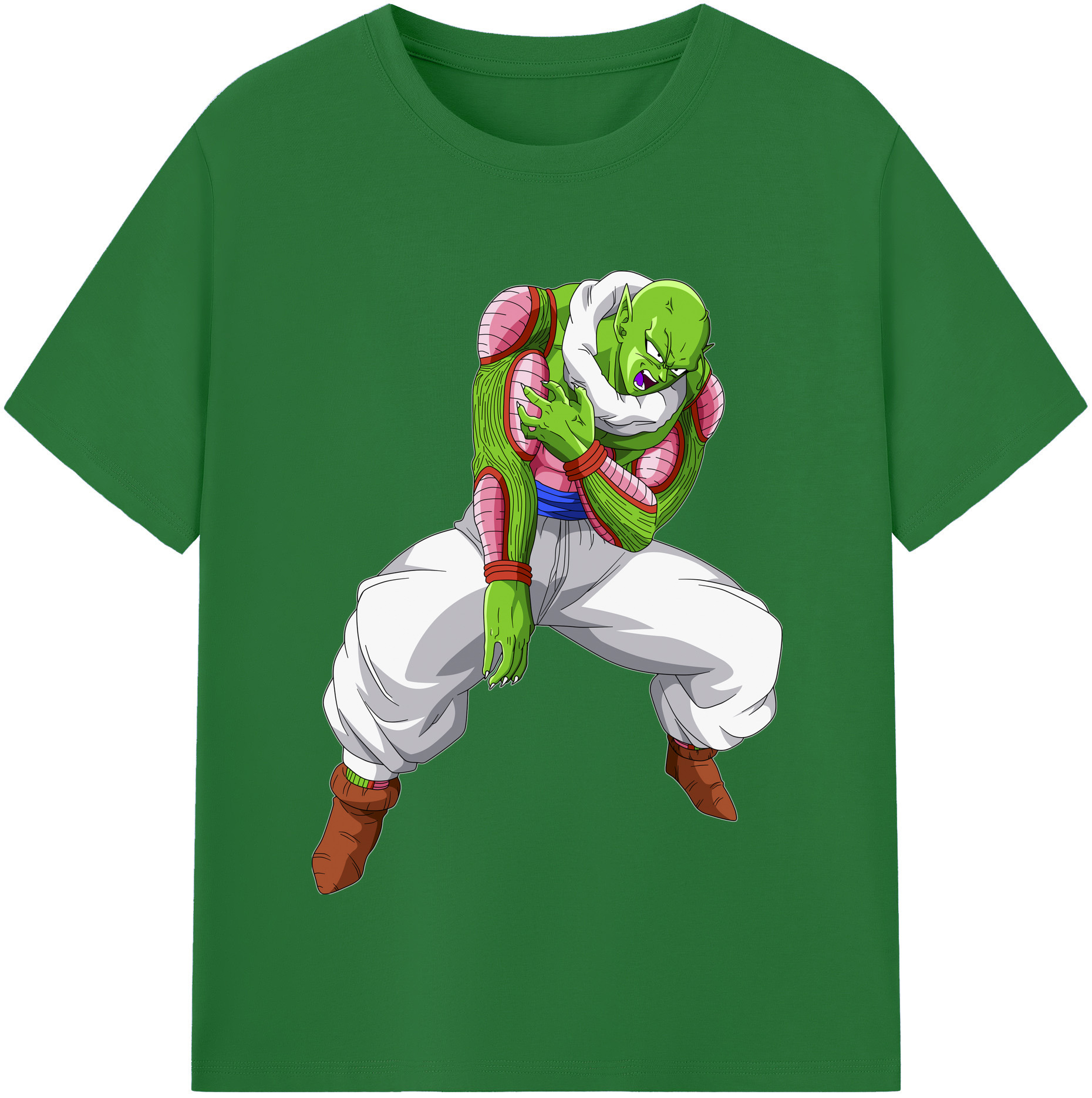 （画像用） ドラゴンボール ピッコロ DRAGON BALL Piccolo 綿100％半袖Tシャツ（フロントプリント）