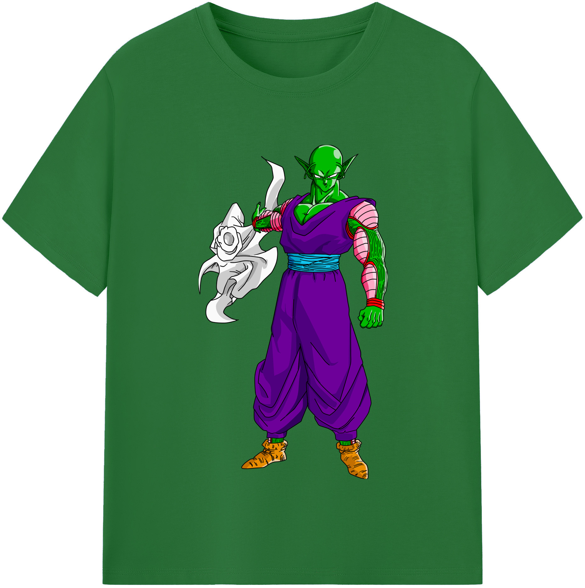 （画像用） ドラゴンボール ピッコロ DRAGON BALL Piccolo 綿100％半袖Tシャツ（フロントプリント）