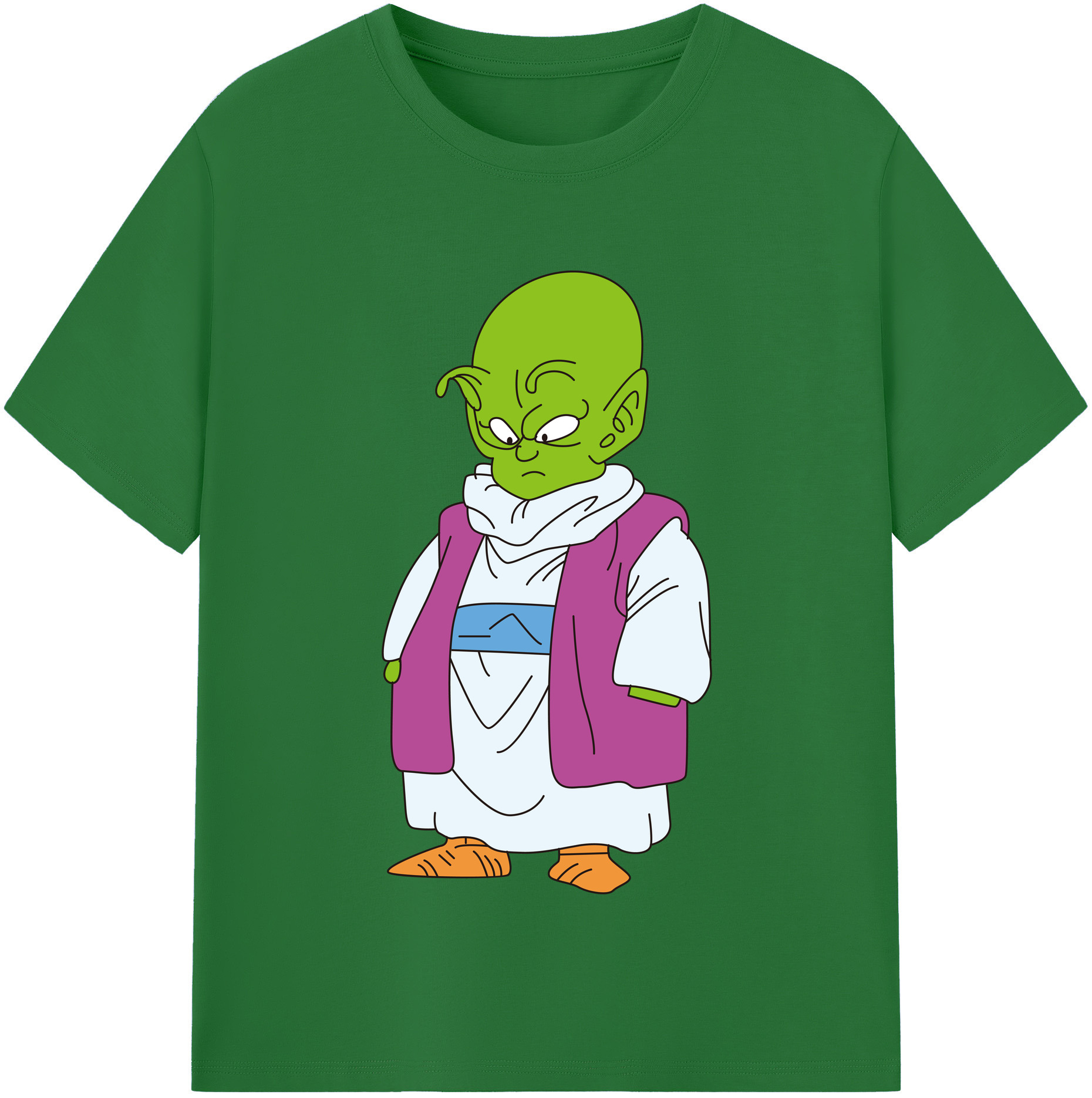 （画像用） ドラゴンボール ピッコロ DRAGON BALL Piccolo 綿100％半袖Tシャツ（フロントプリント）